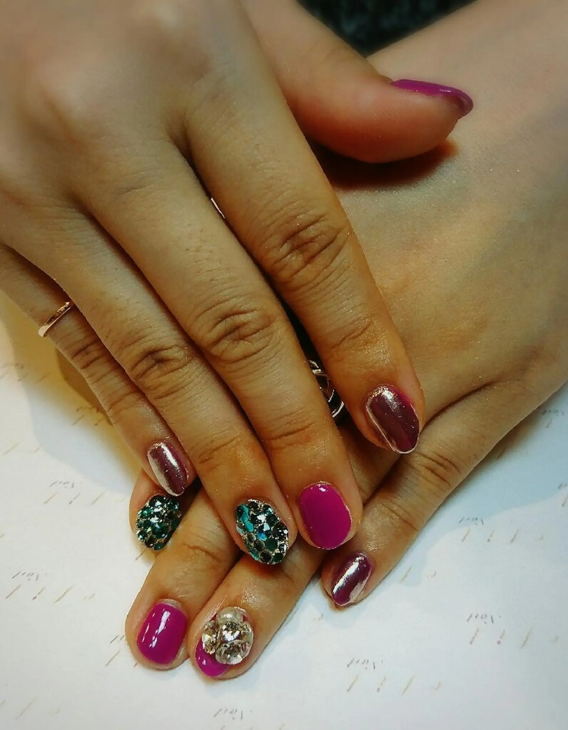 ネイル 持ち込み みー shakushiroのネイルデザイン