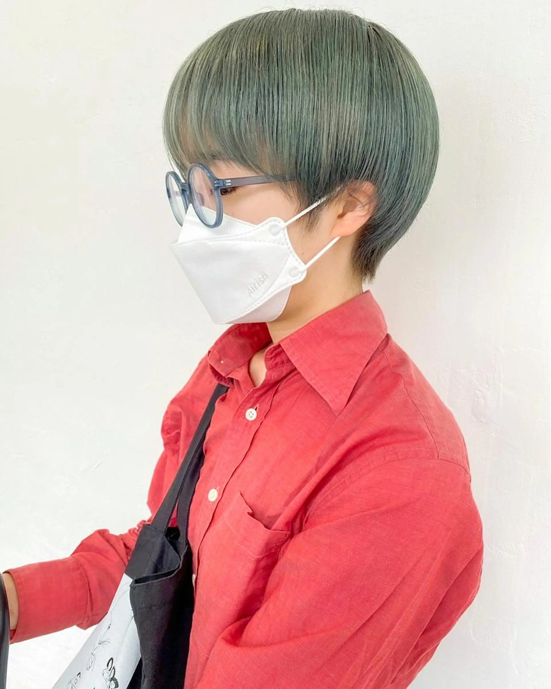 ショート パーマ、髪質改善 菊地美月のヘアスタイル