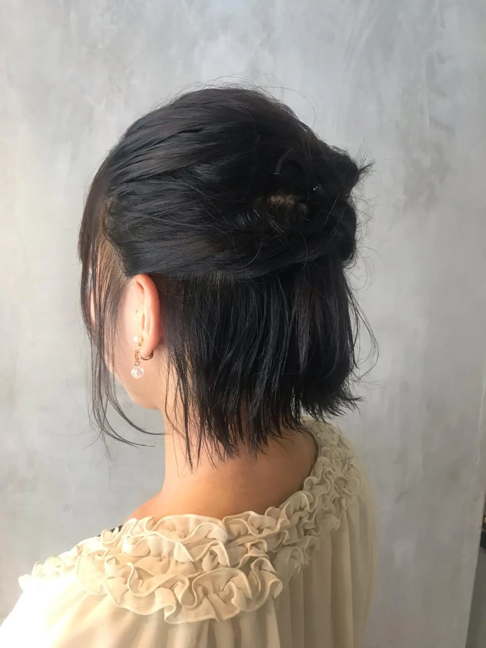 ショート カラー ヘアアレンジ stylist/蛯谷 珠里のヘアスタイル