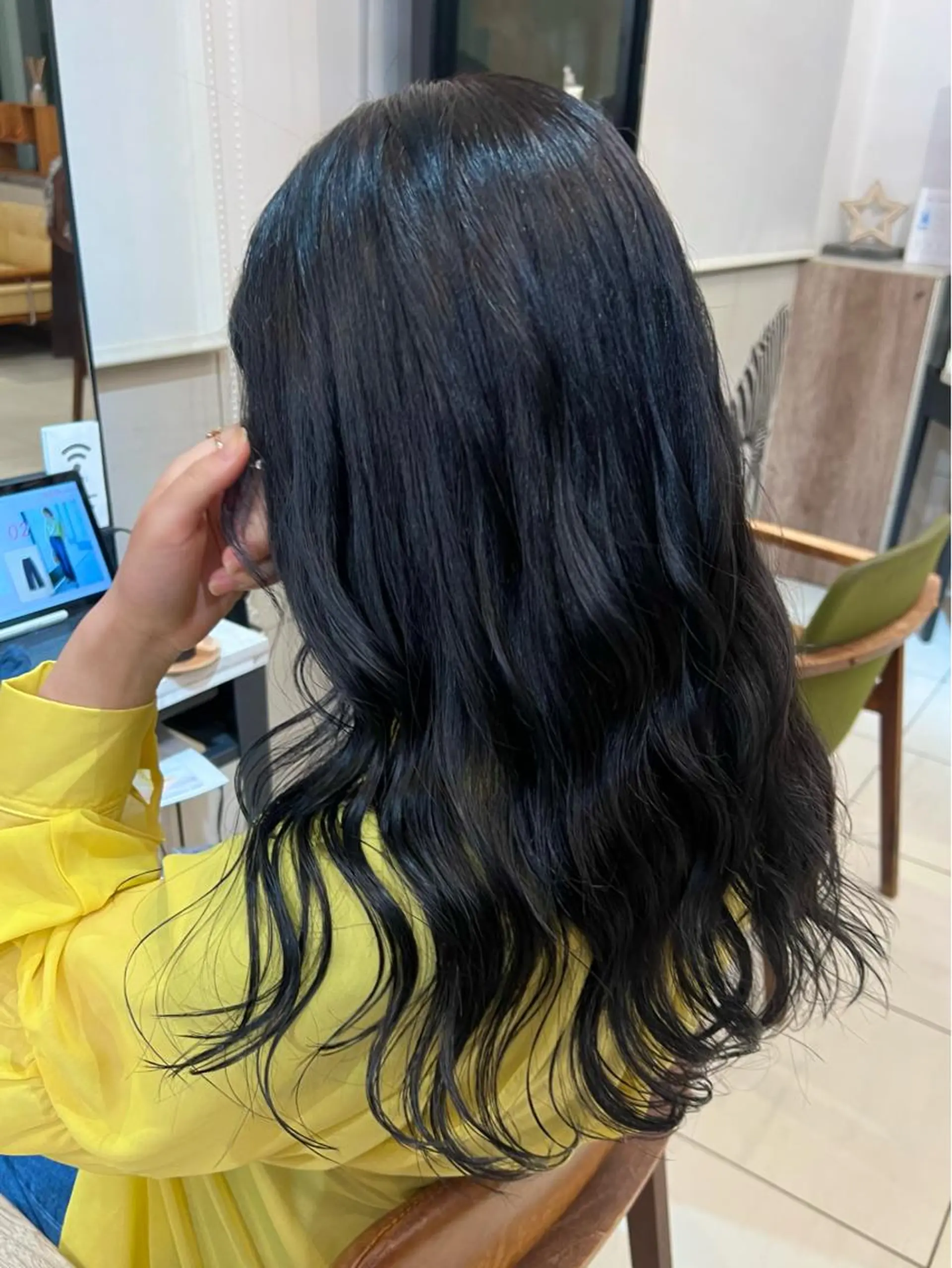 ロング カラー かわの ももな 💜ྀིのヘアスタイル