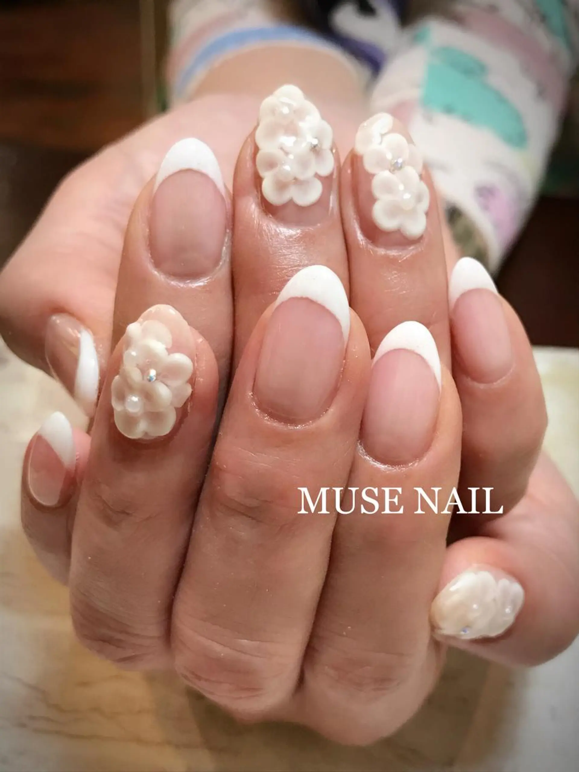 ネイル フラワーネイル ハンドネイル jdn kayokoのネイルデザイン