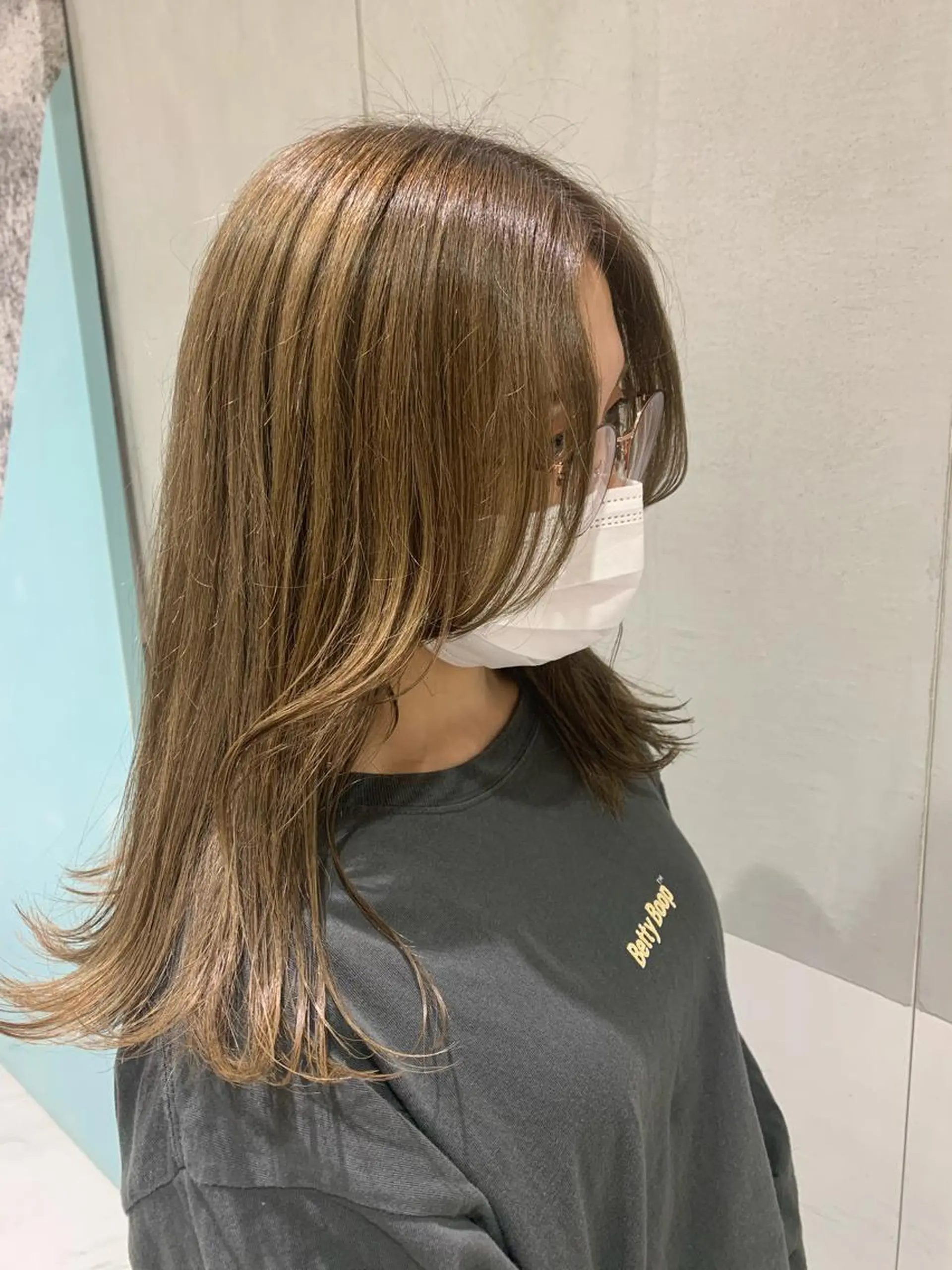 ロング カット ヘアカラー トリートメント ヘッドスパ ヘアセット 透明感 カラー✨有坂映哉のヘアスタイル