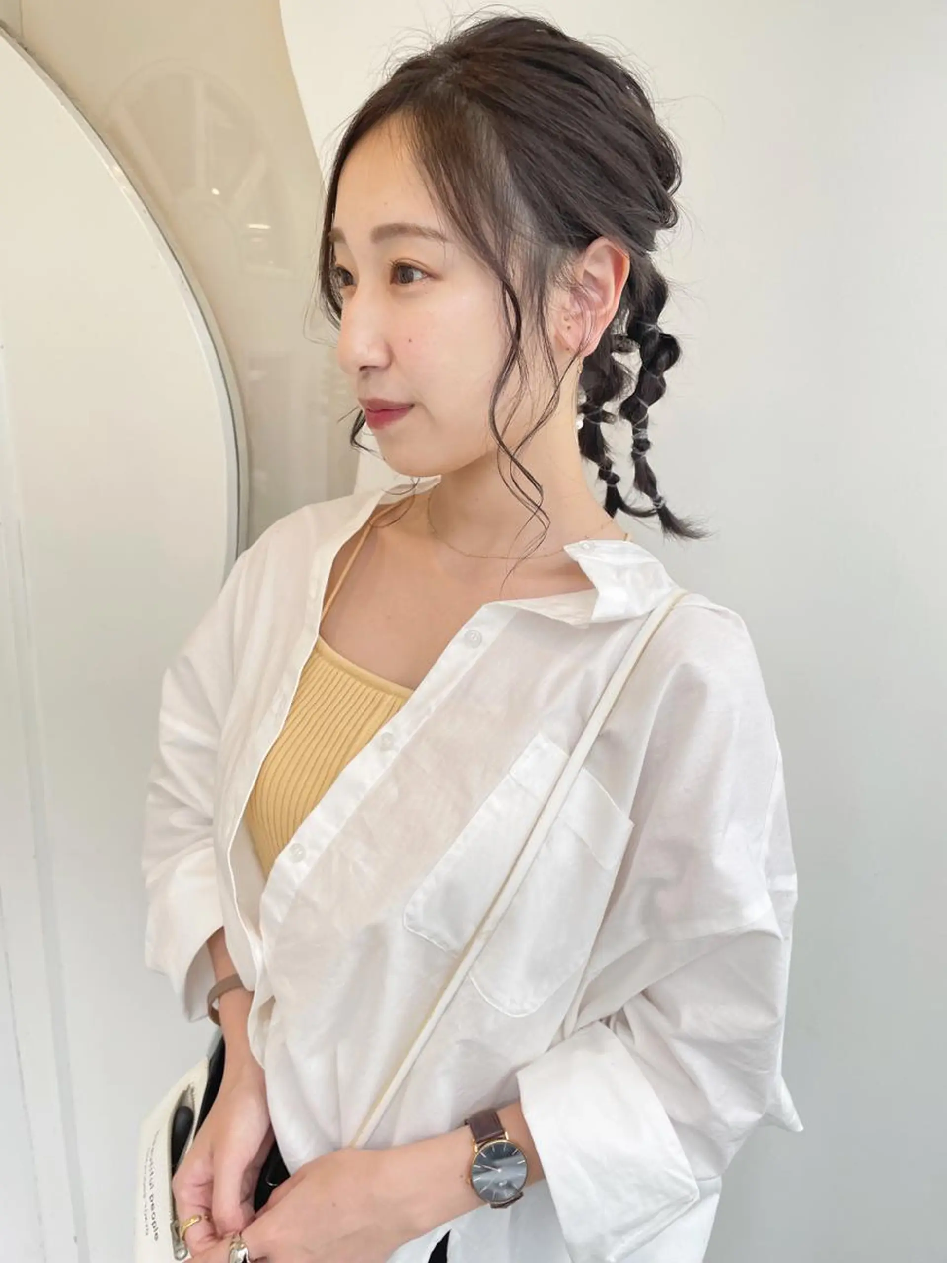 ミディアム カット ヘアカラー 【ボブ/個室サロン】 癒し空間mimuraのヘアスタイル