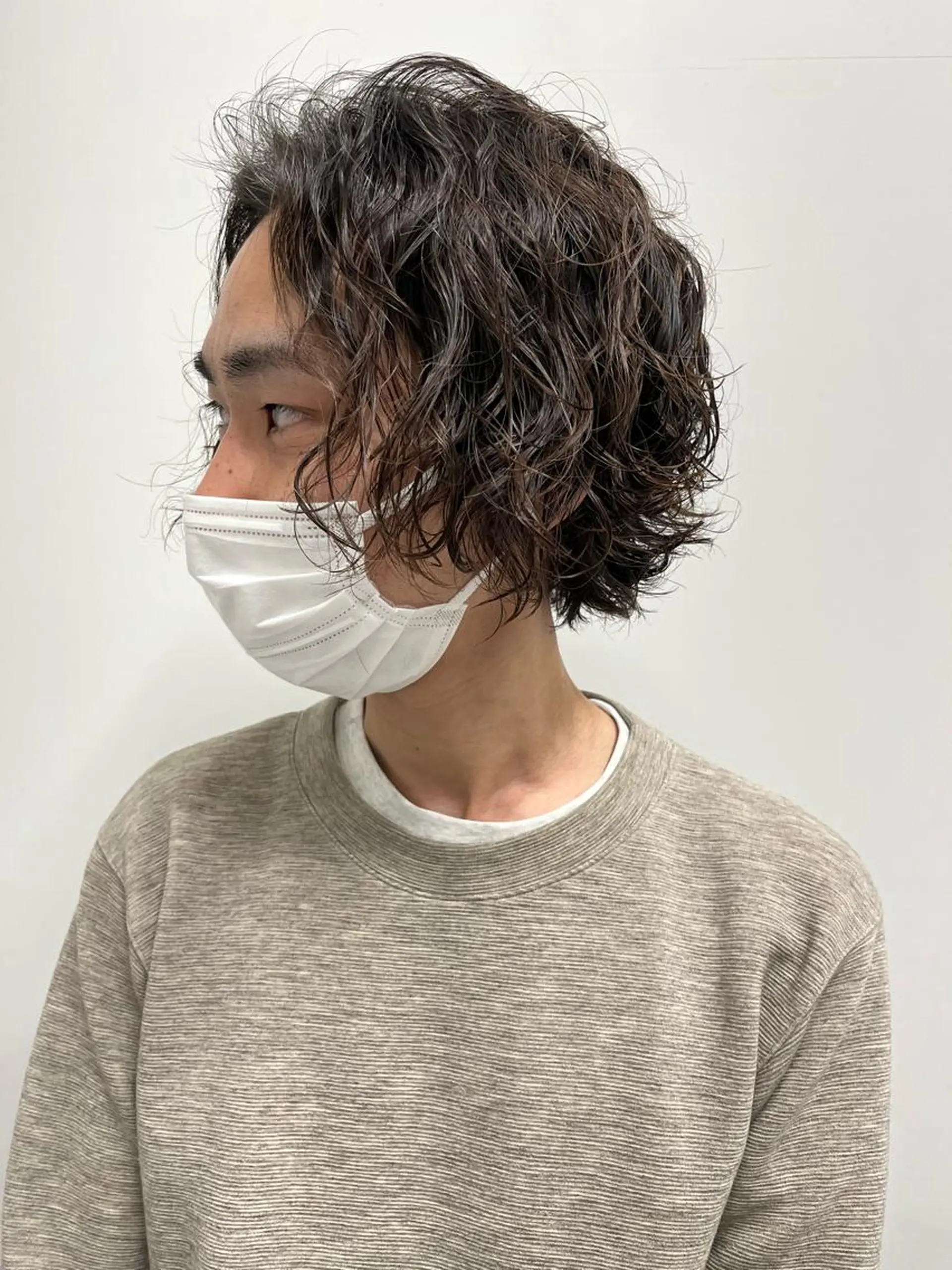 ショート パーマ メンズ ニュアンスヘア☆樋口 希世☆のヘアスタイル