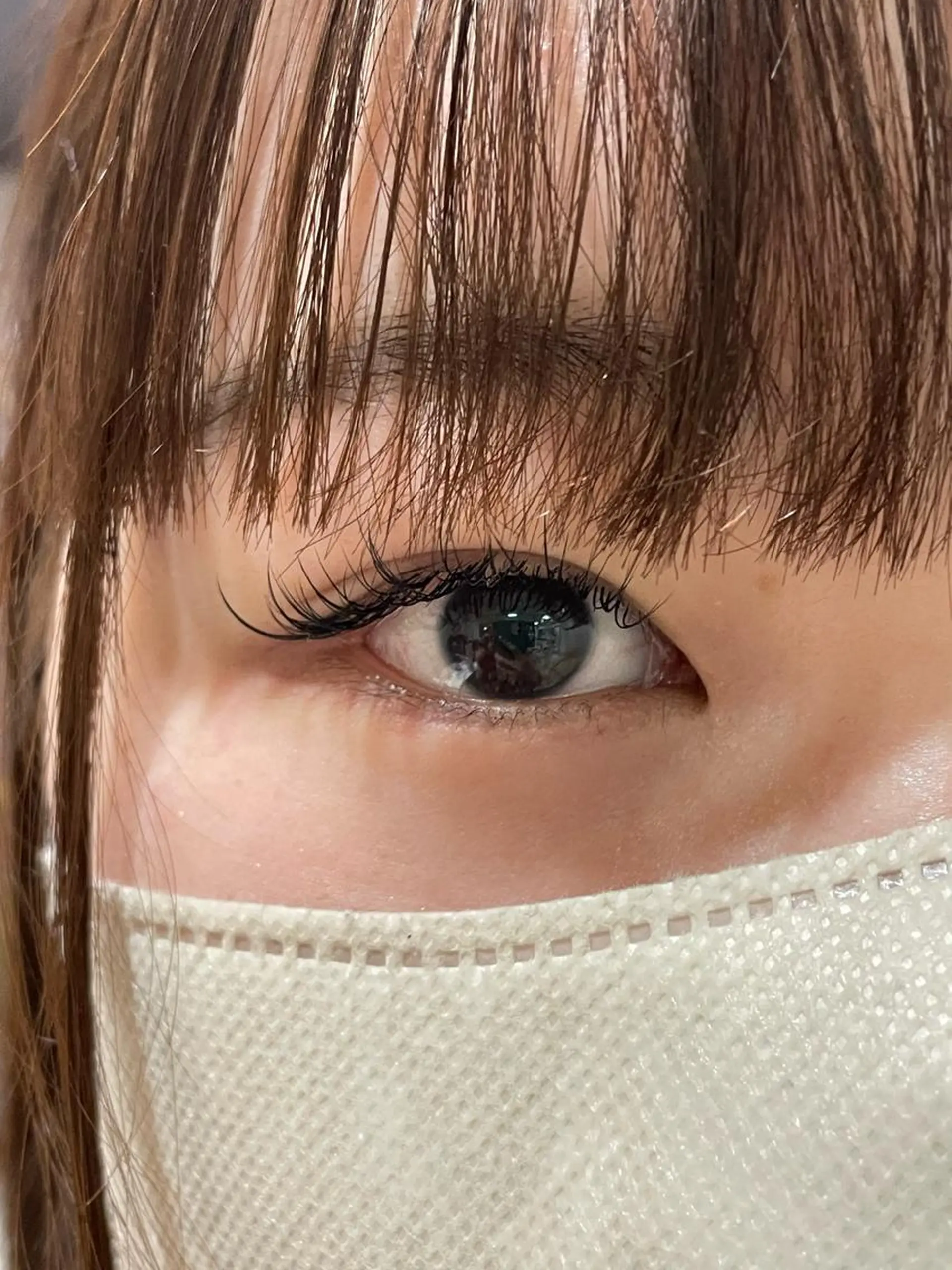 マツエク・マツパ 桑田 新菜のヘアスタイル