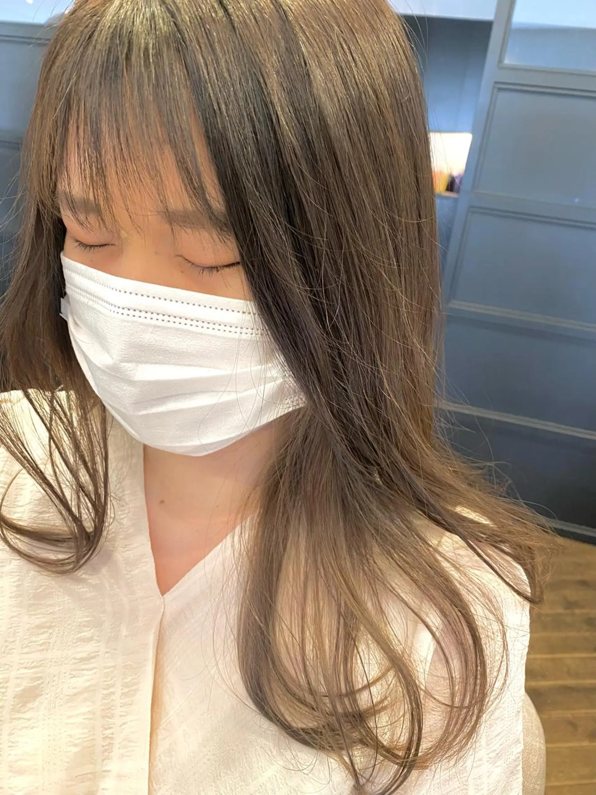 ロング カラー インナーカラー カット ヘアカラー トリートメント 谷合 貴志のヘアスタイル