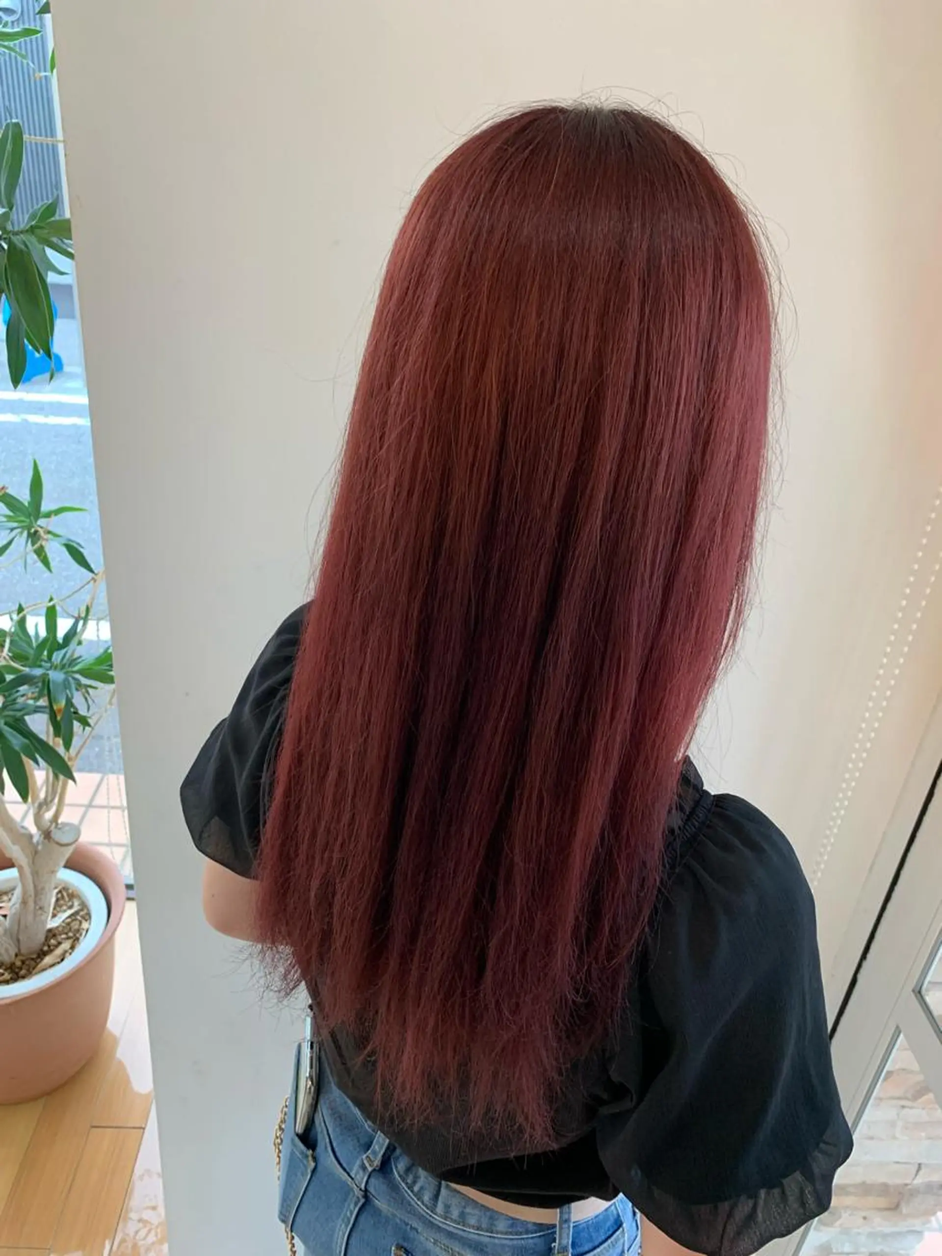 カラー 柴田 結衣のヘアスタイル