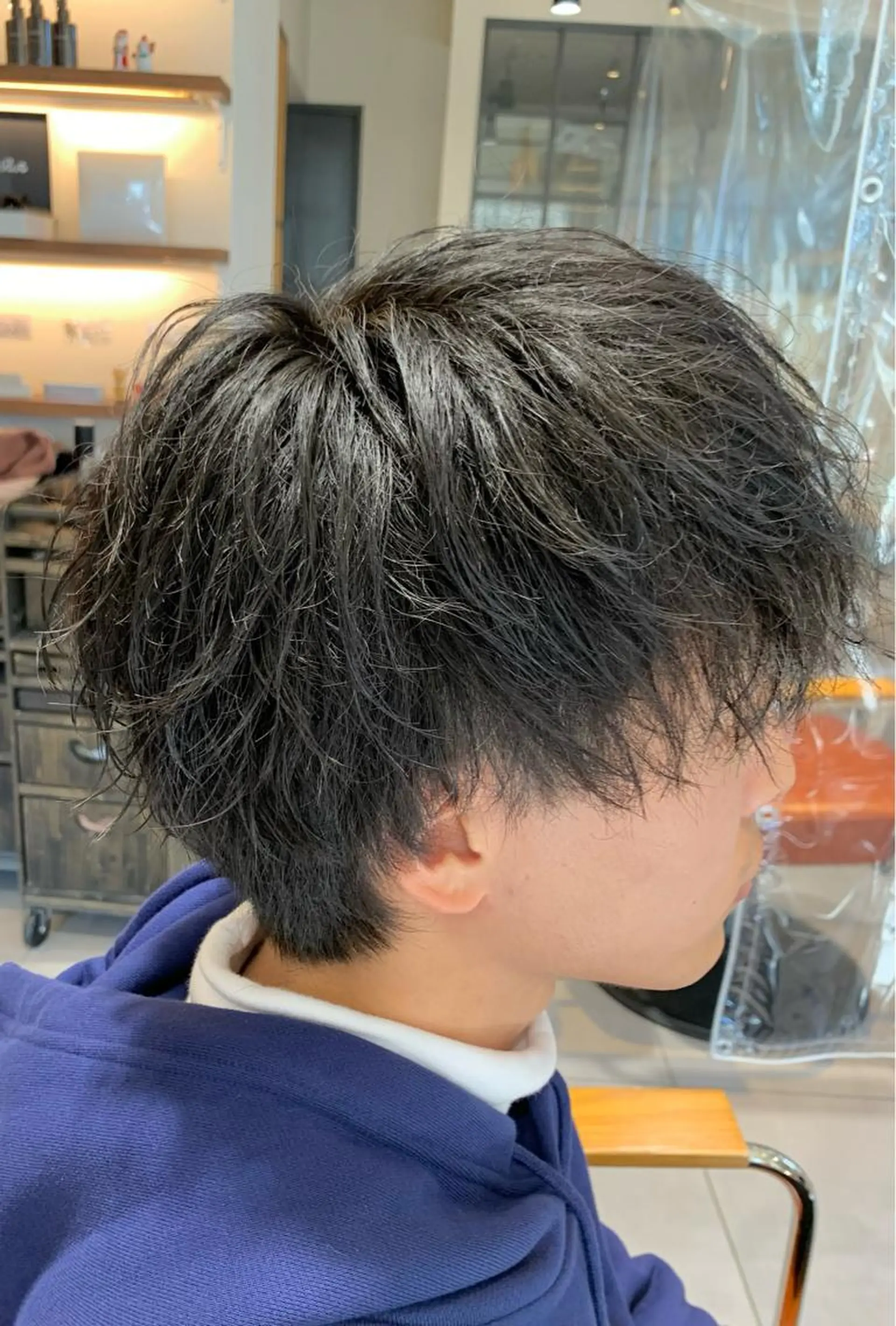 パーマ メンズ メンズパーマ 森川 力のヘアスタイル