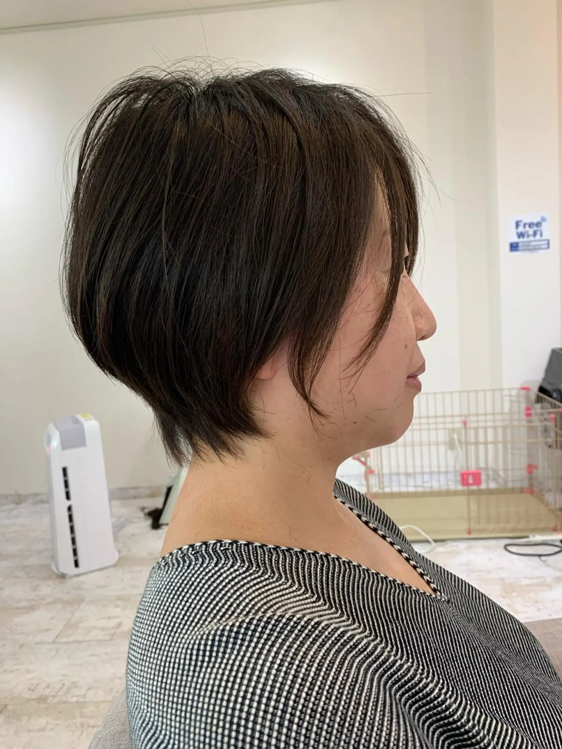 ショート 再現性ショートボブ 木又克美のヘアスタイル