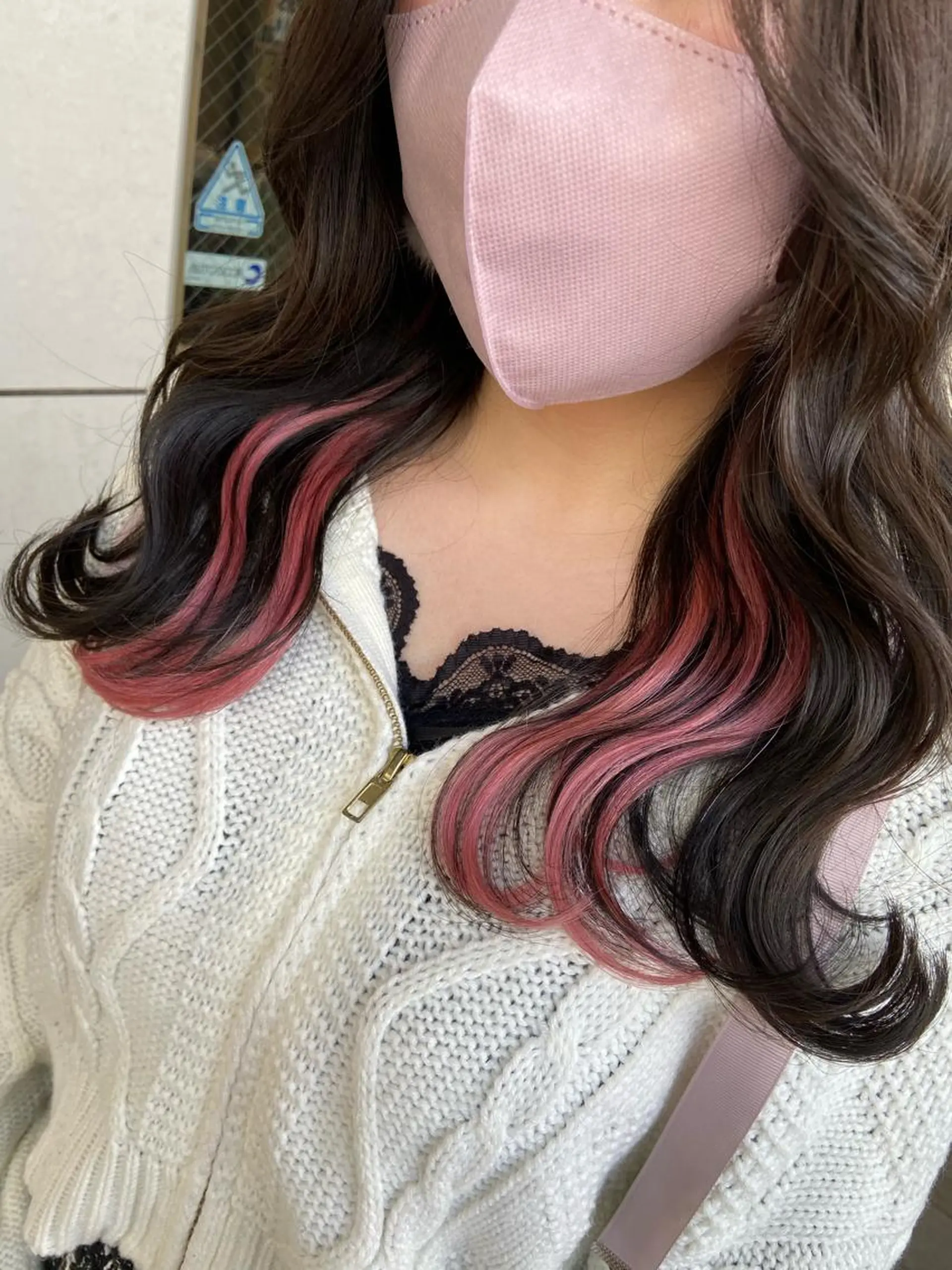 ロング カラー シールエクステ エクステ ヘアカラー トリートメント 🧸プルエクステ❤︎ ネイルKAO🧸のヘアスタイル