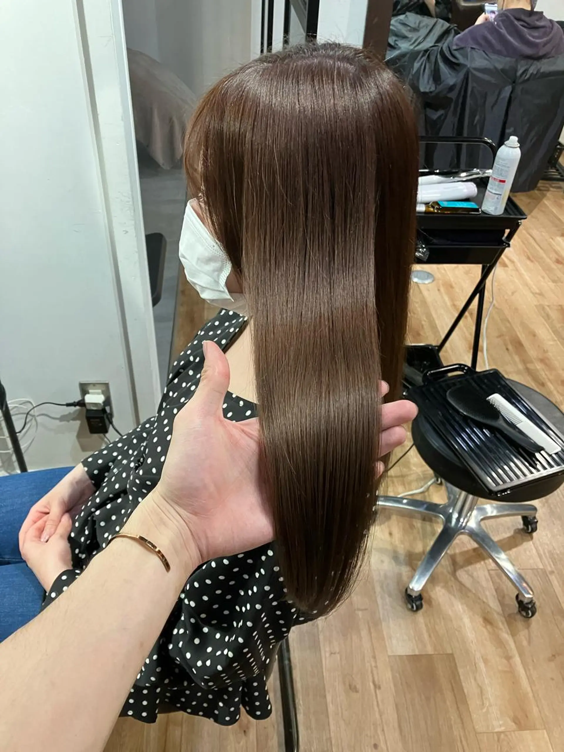 セミロング カラー ヘアカラー トリートメント 🍀髪質改善、カラー TAICHI🍀のヘアスタイル