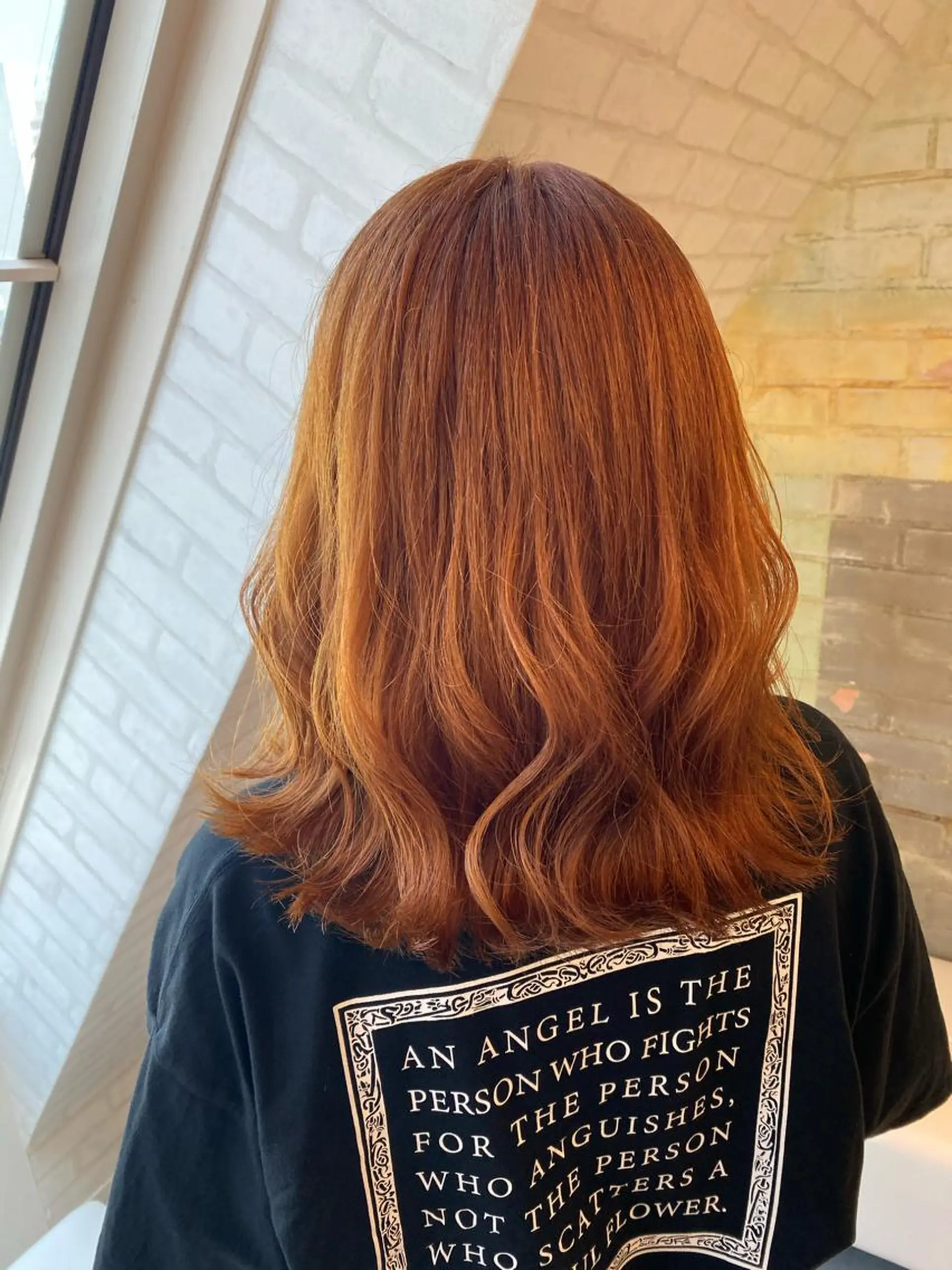 セミロング カラー YUNA ユウナのヘアスタイル