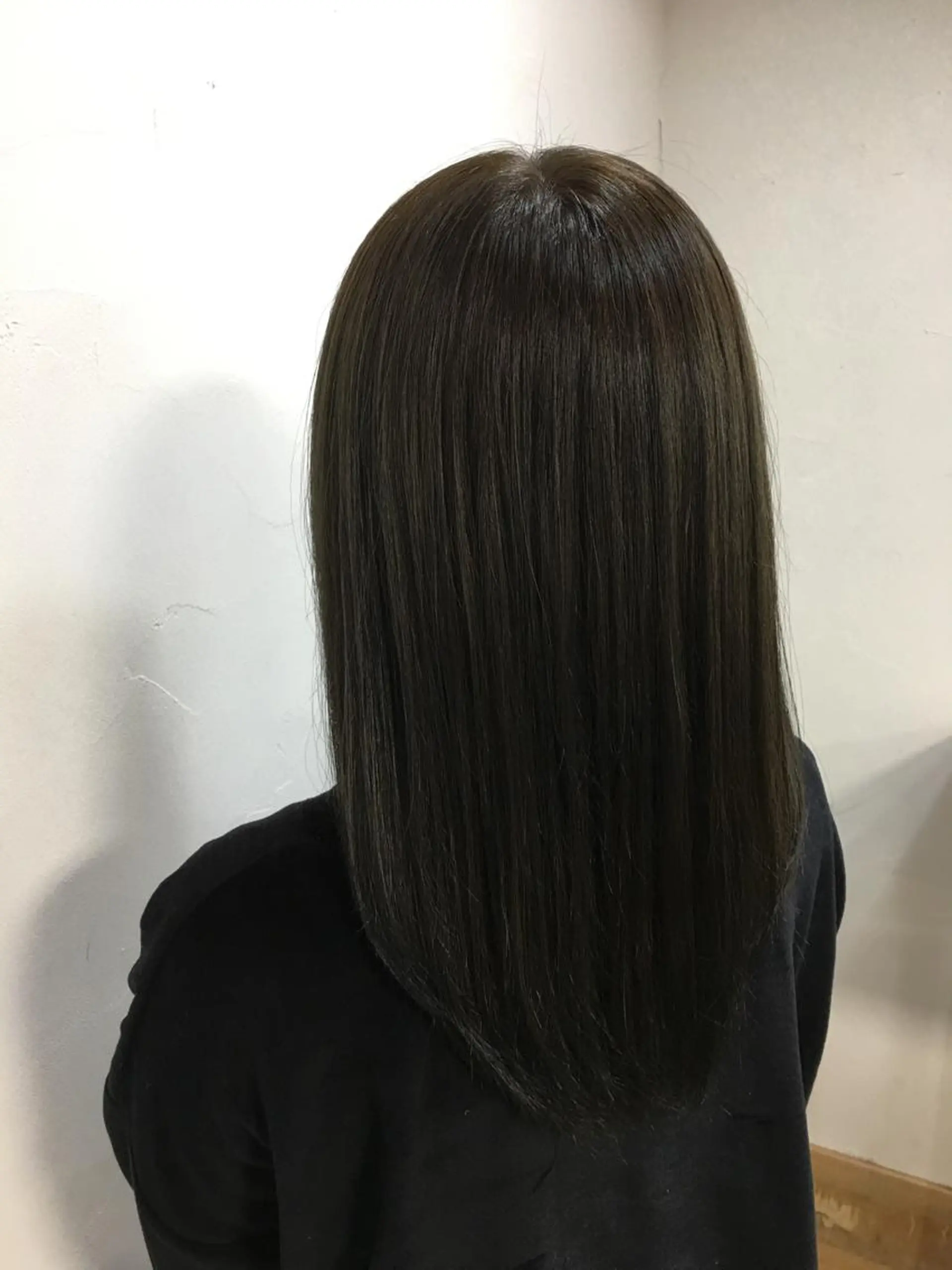 セミロング カラー アッシュ カット ヘアカラー トリートメント 🌸Cielo🌸 KENのヘアスタイル