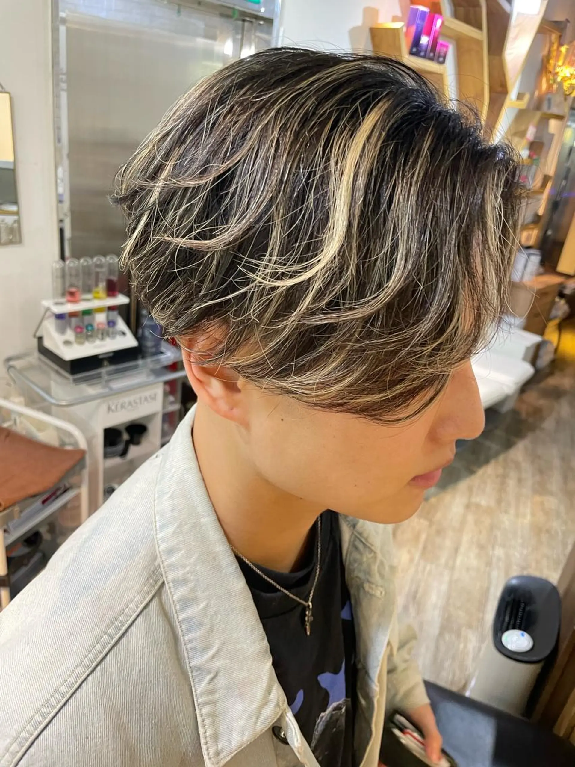 ミディアム メンズ CORE blanc所属・COREblanc ゆきの／表参道 原宿のヘアスタイル