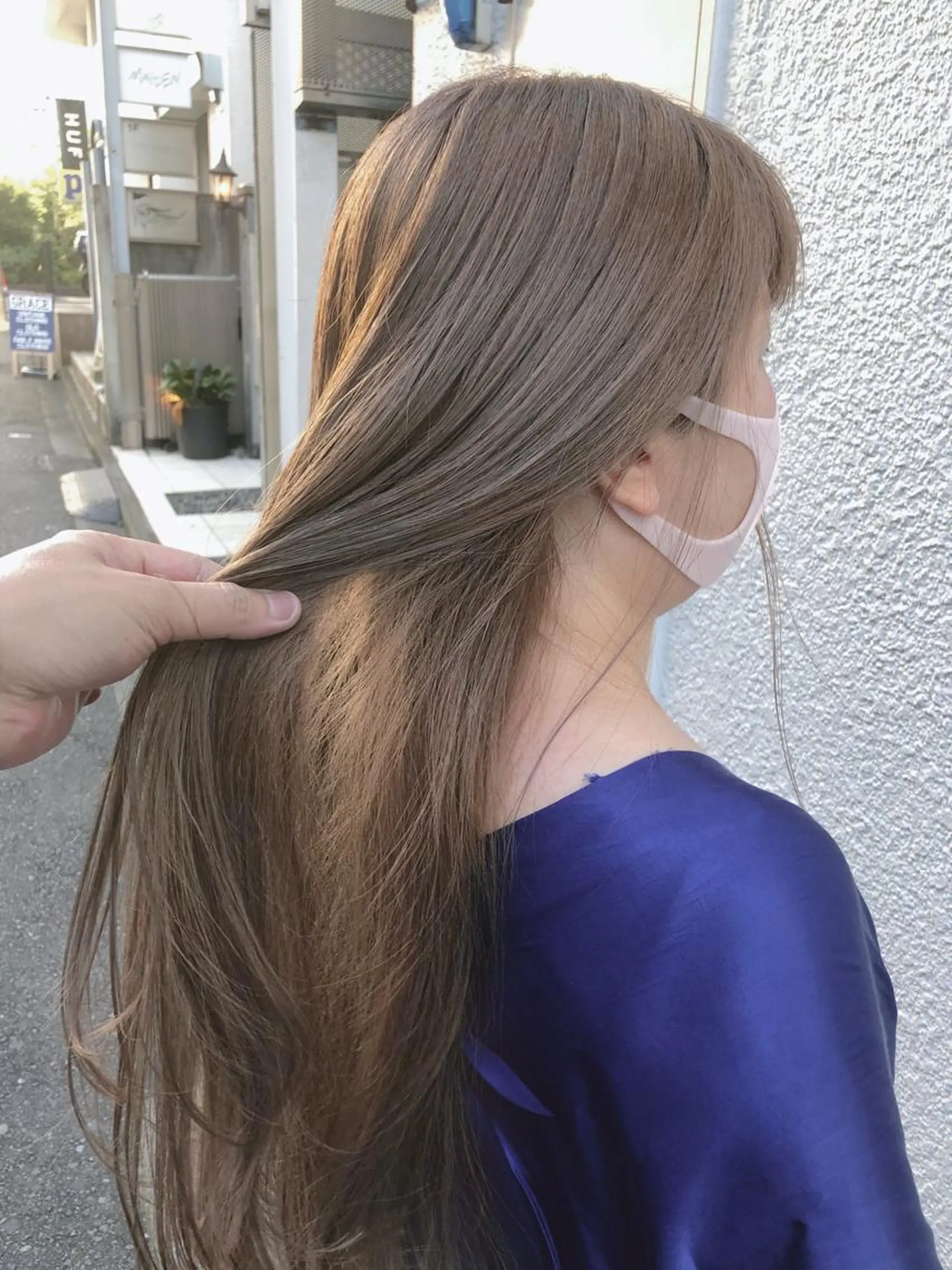 ロング 斉藤 潤一のヘアスタイル