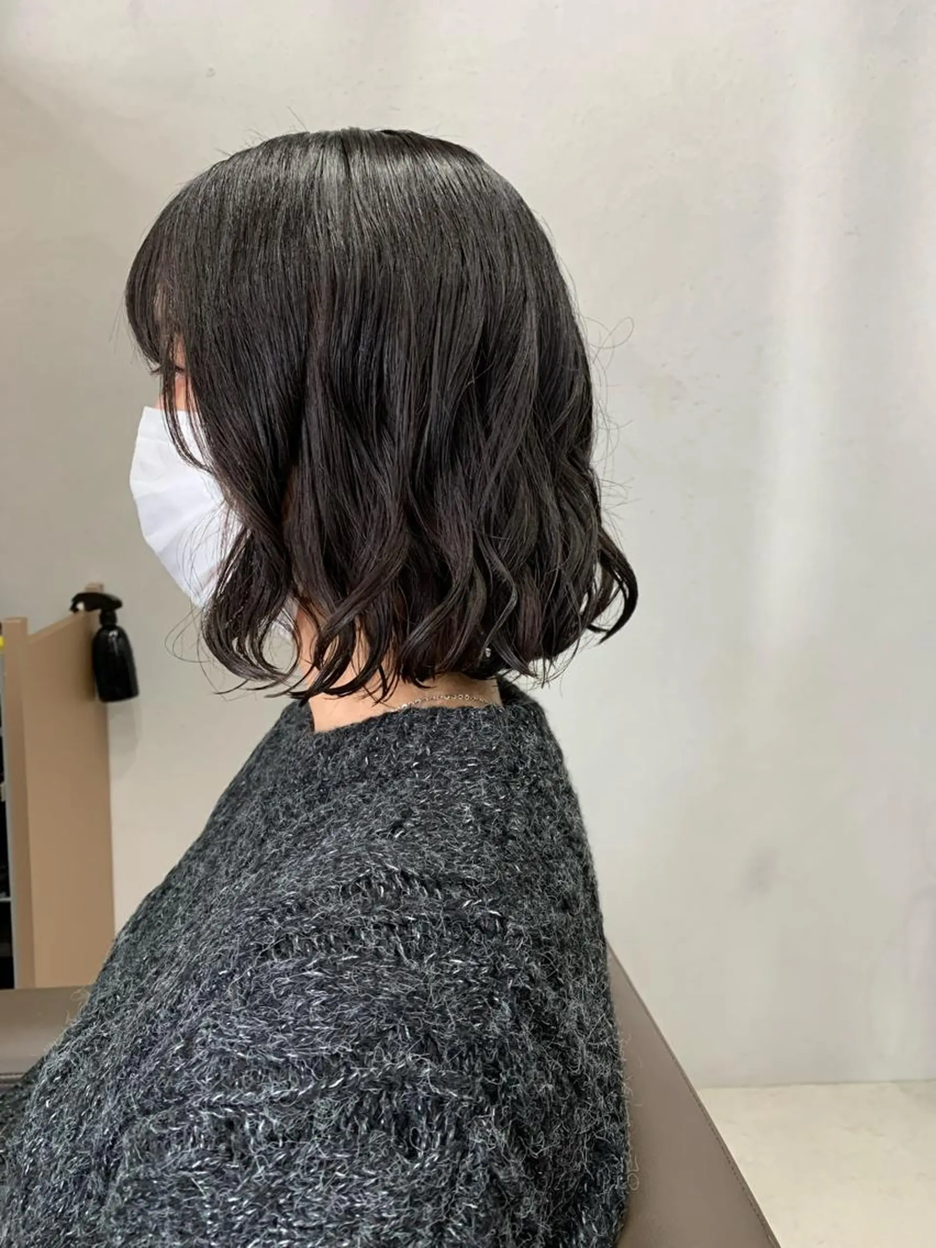 パーマ ボブパーマコテ巻き風 パーマNo1深江秀平のヘアスタイル