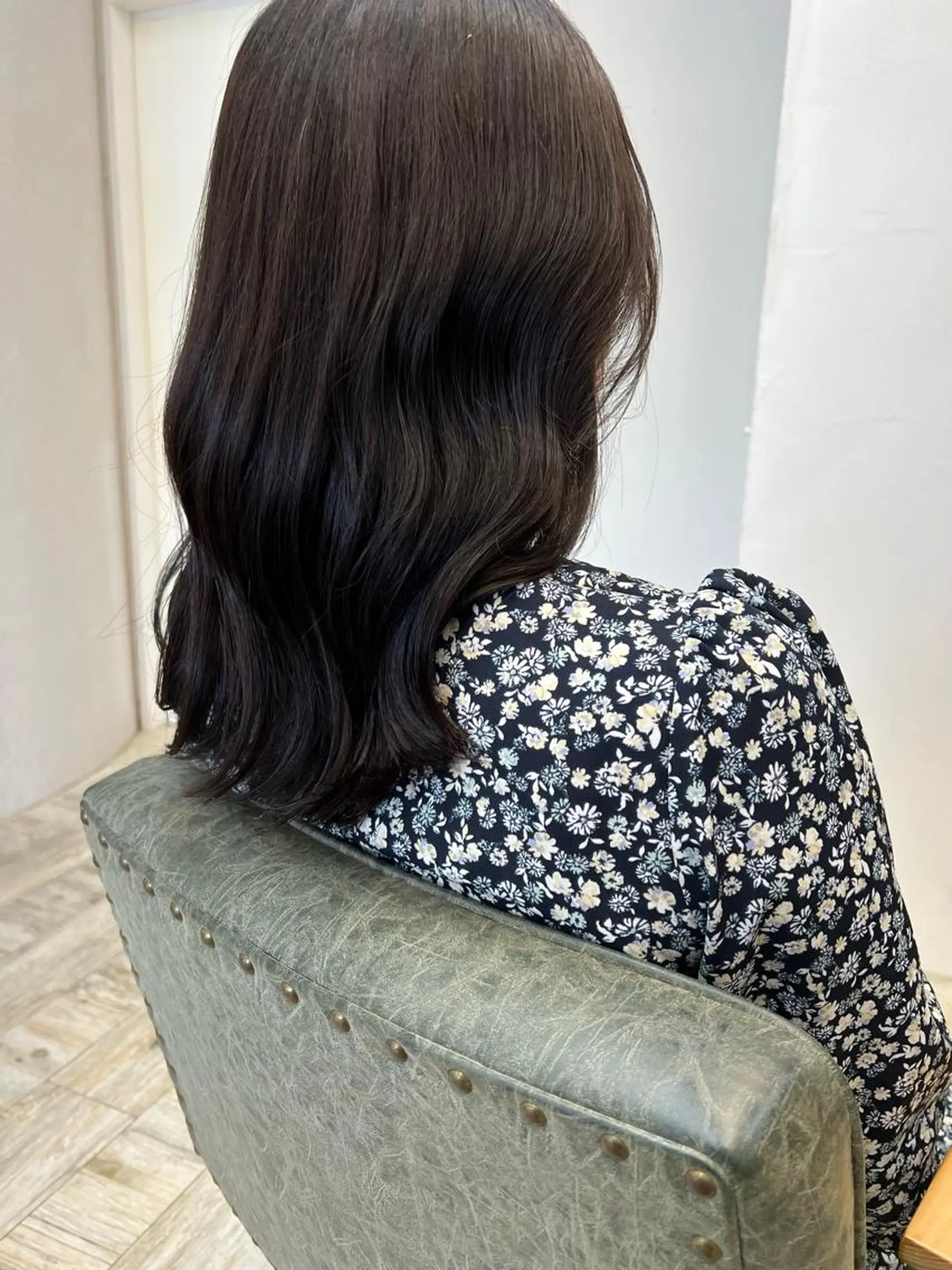 セミロング カラー 韓国風ヘア テトネ タカシのヘアスタイル