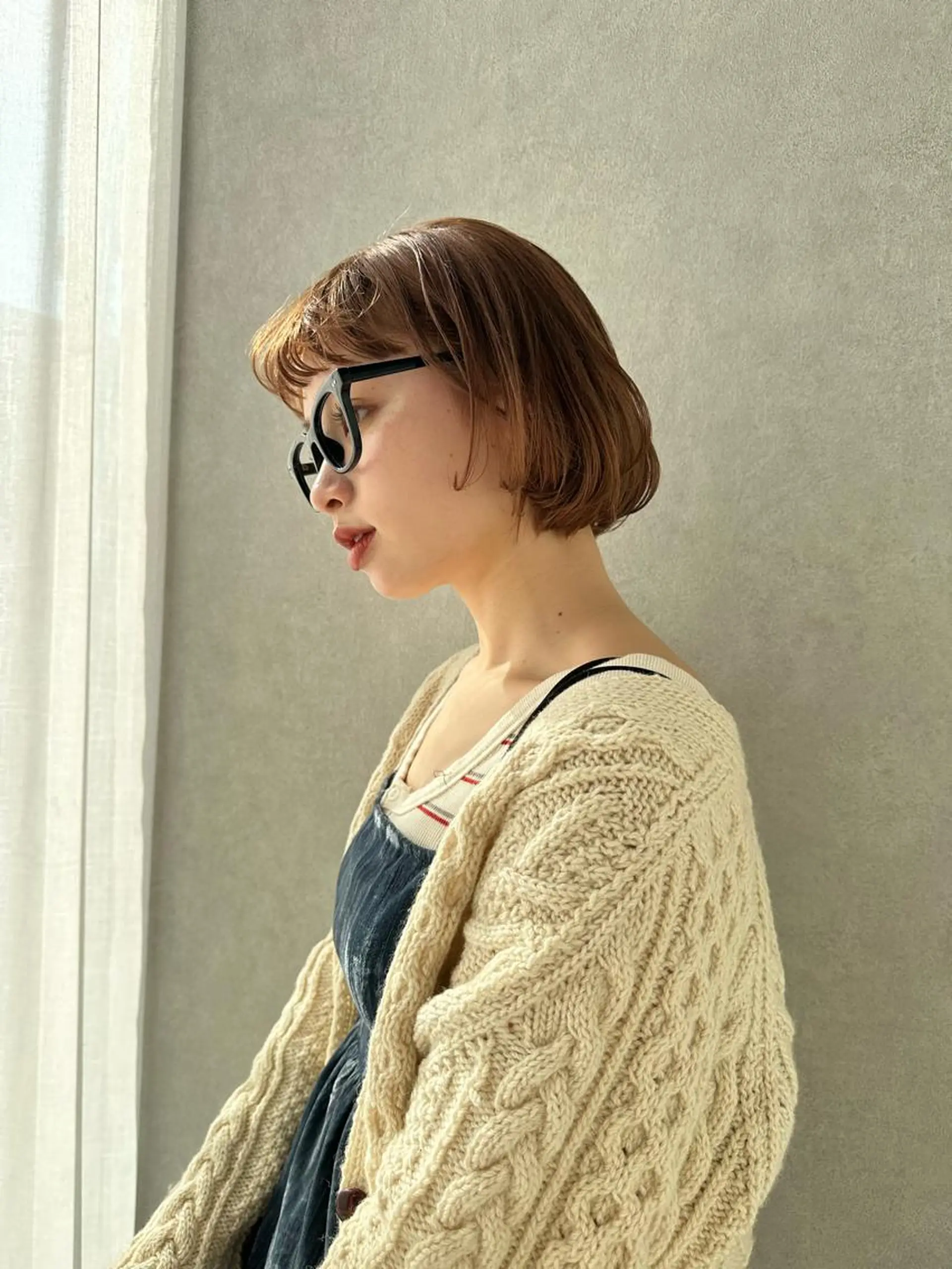 ショート パーマ ボブ sea by luvismけやき通り2号店所属・ボブ/ショート/ 縮毛矯正/岸本恭明のヘアスタイル