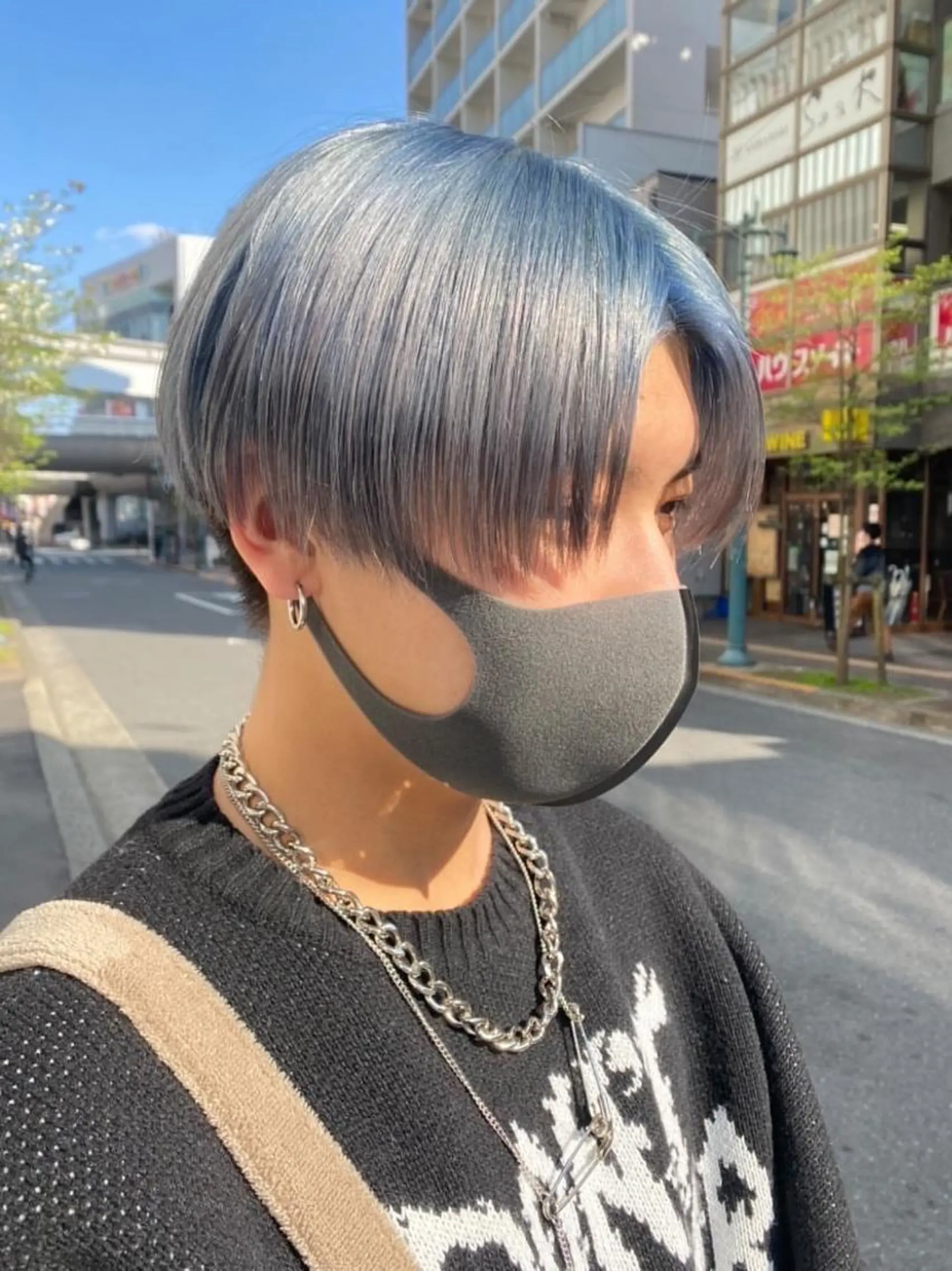 カラー メンズ メンズブリーチ メンズハイトーン ブリーチ ハイトーンカラー メンズ/艶髪/カラー サクラ🌸のヘアスタイル