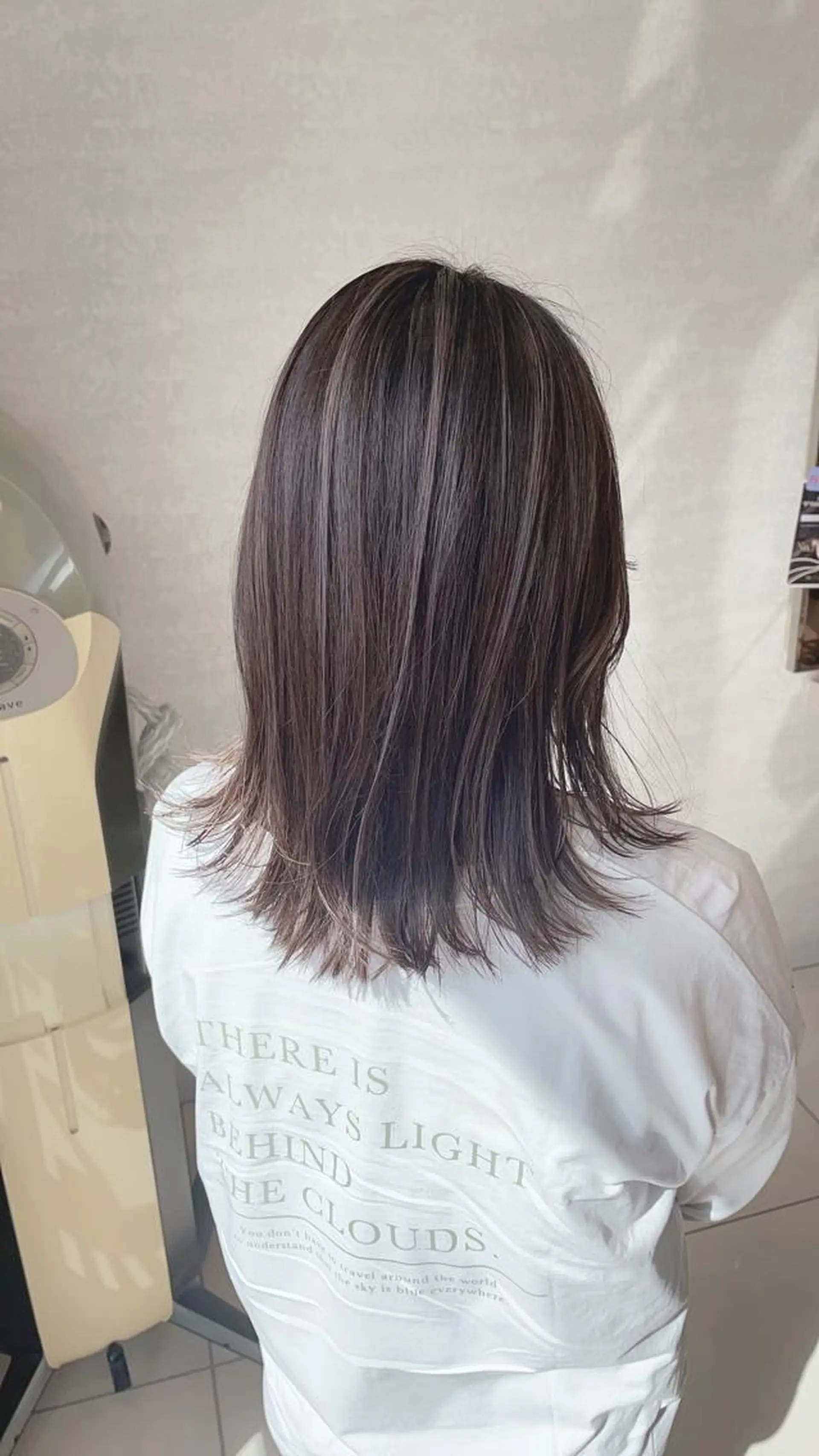 ミディアム カラー 透明感カラー 新規限定カット無料 クーポン有り【桂口】のヘアスタイル