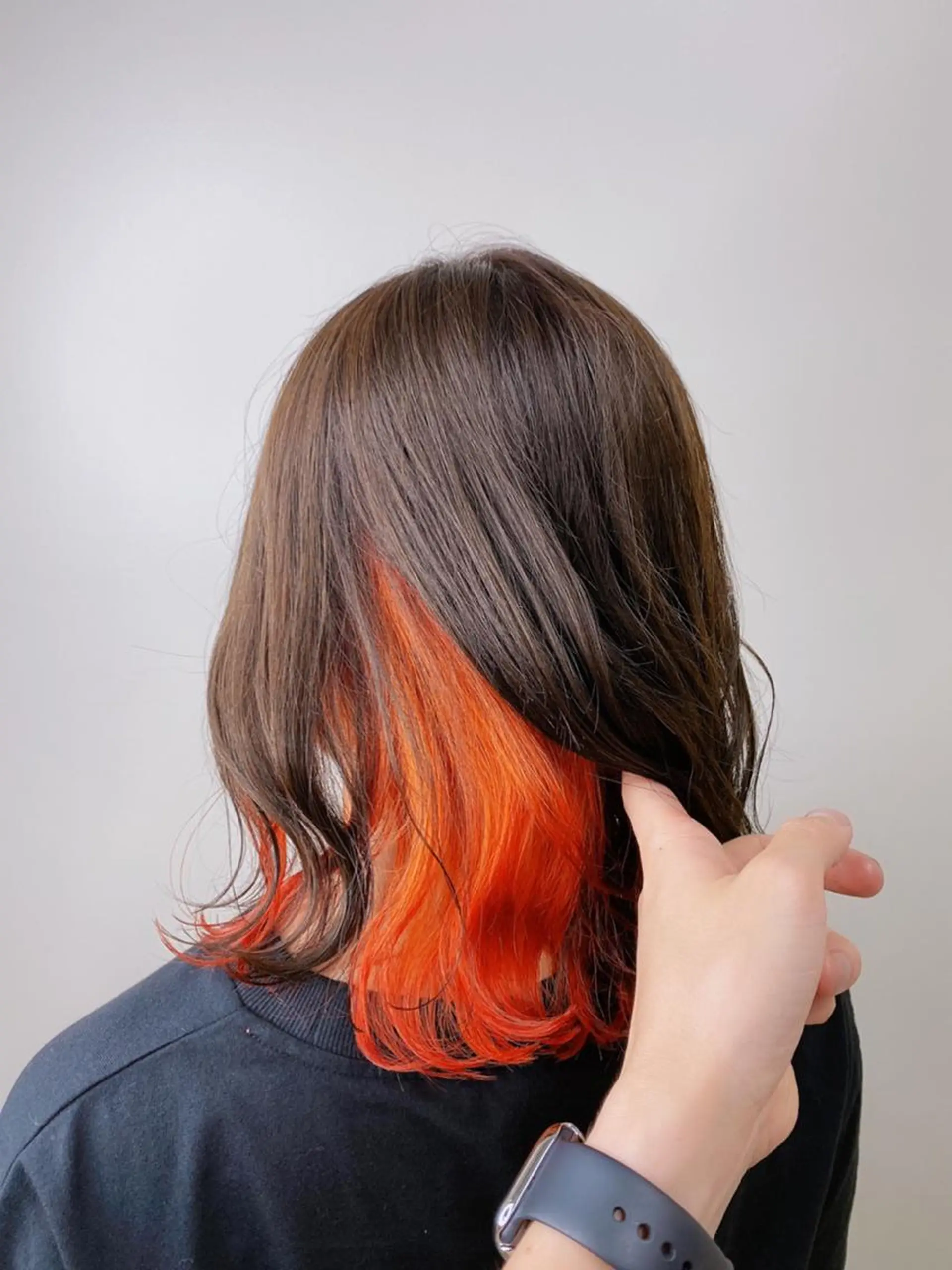 ミディアム カラー 井手 伸哉のヘアスタイル