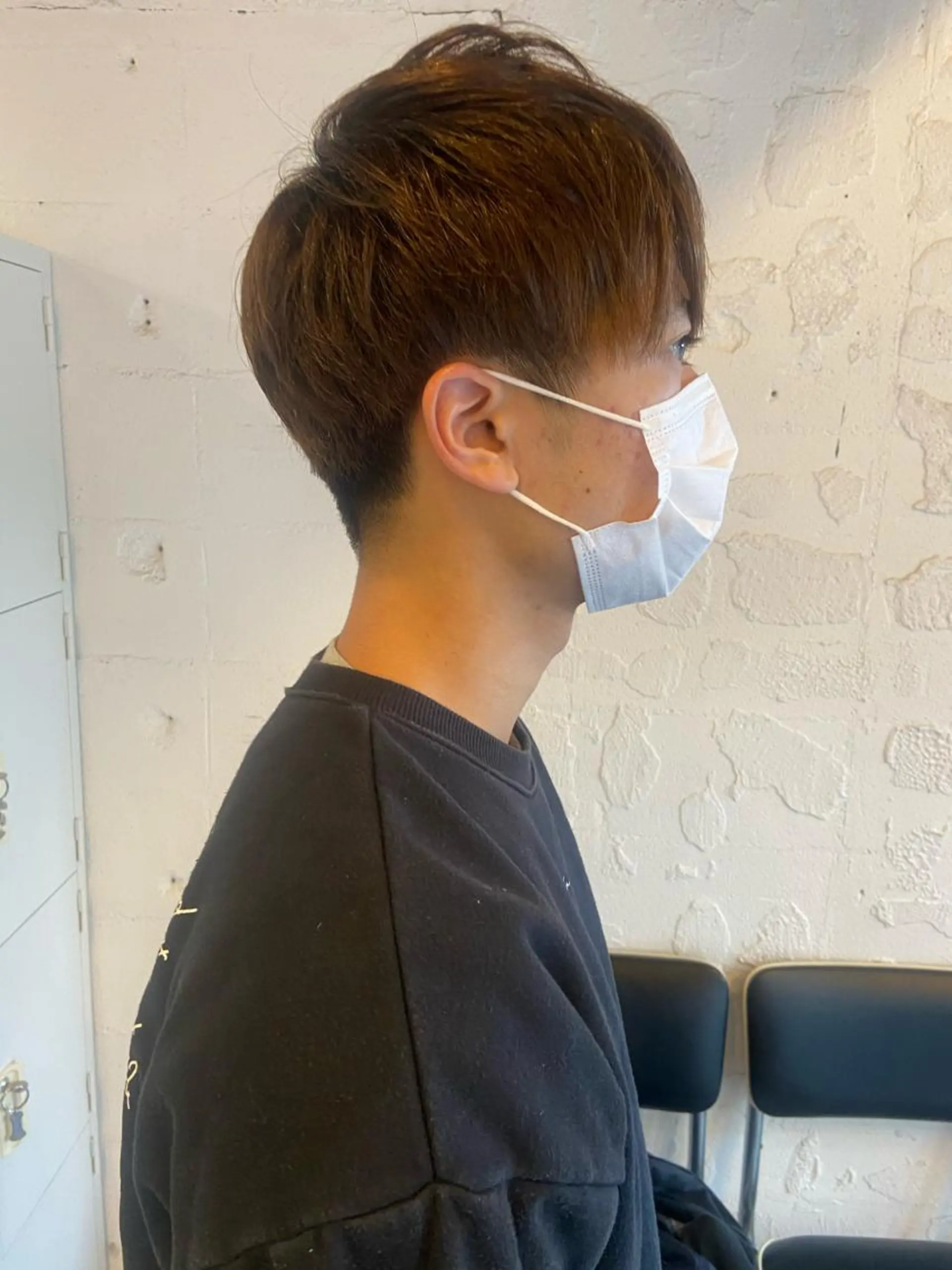 ショート メンズ カット satsuki 暖色・ブラウンカラーのヘアスタイル