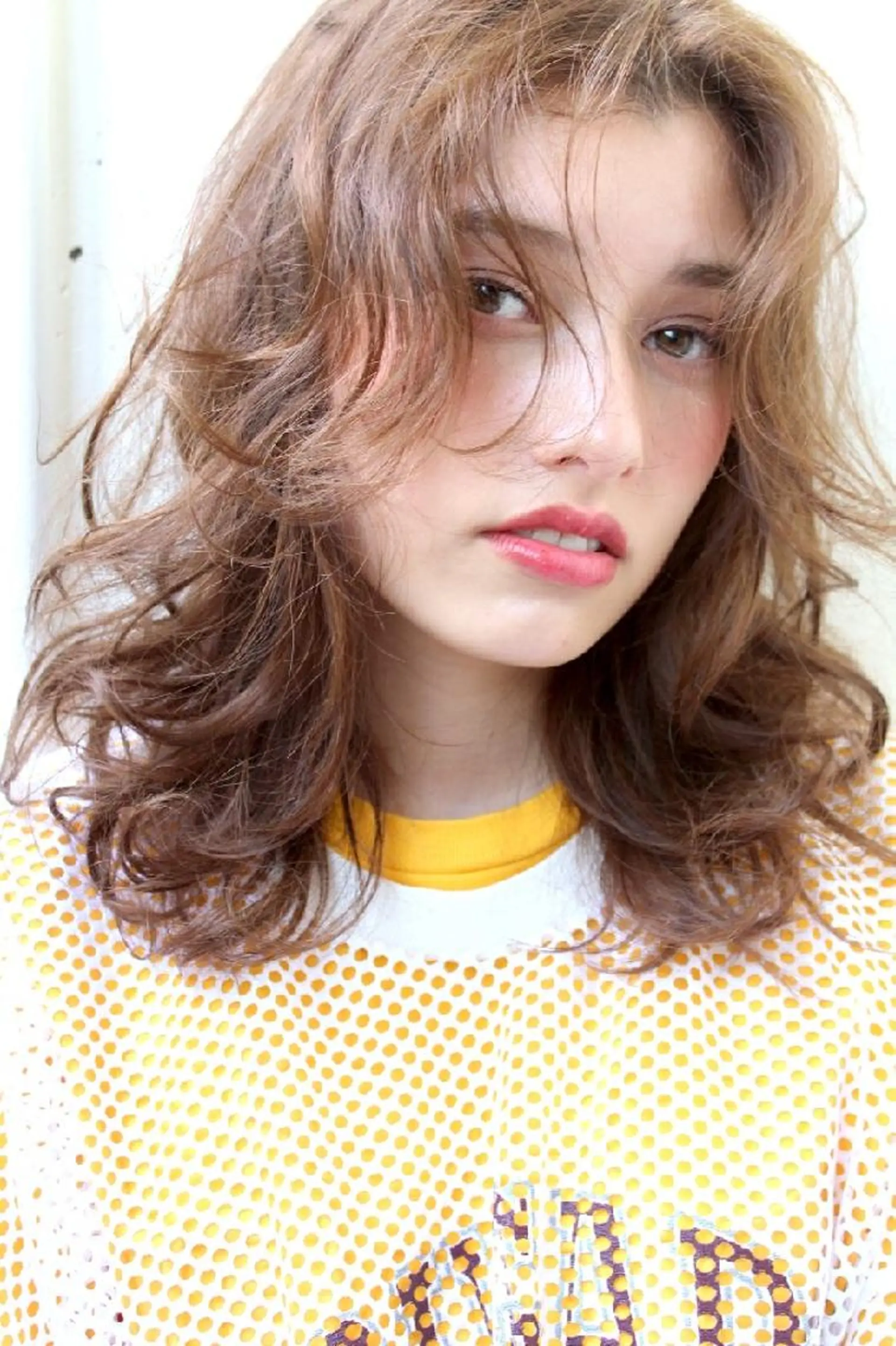 セミロング カラー パーマ Mira 代表 SEKIのヘアスタイル