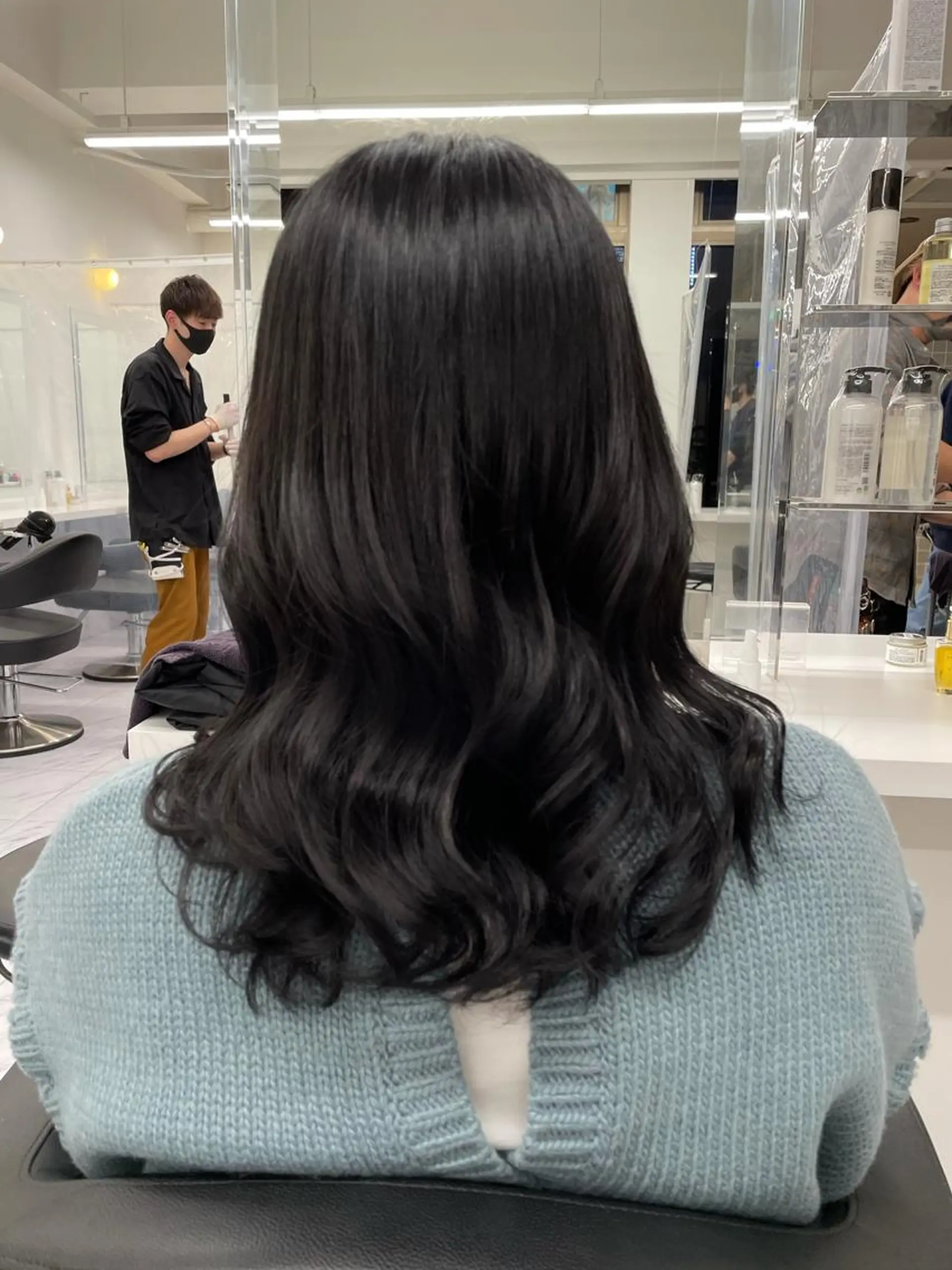 セミロング 【美容室が苦手な方 専問美容室】MIHOのヘアスタイル