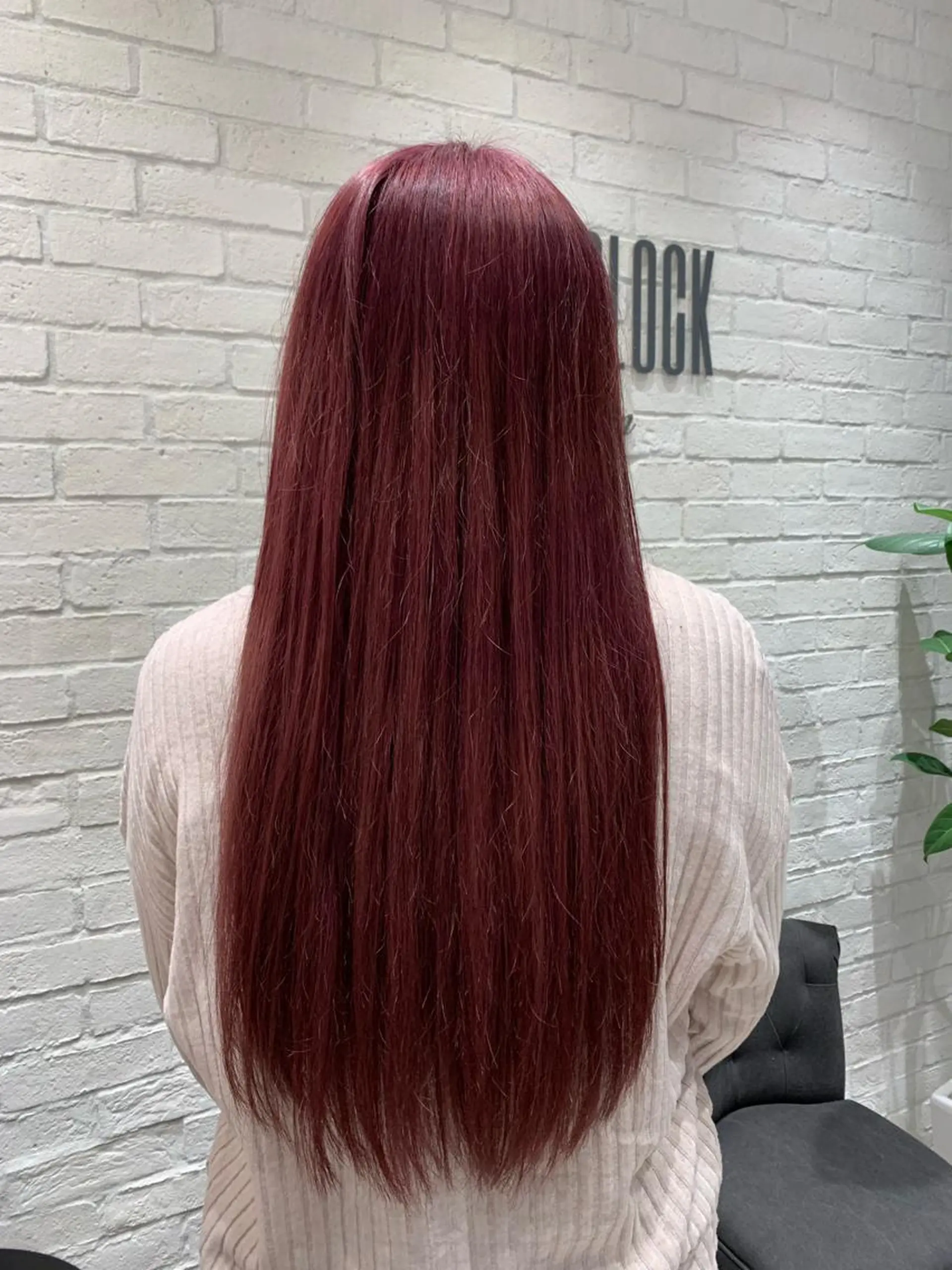 ロング noi所属・立花 莉奈のヘアスタイル