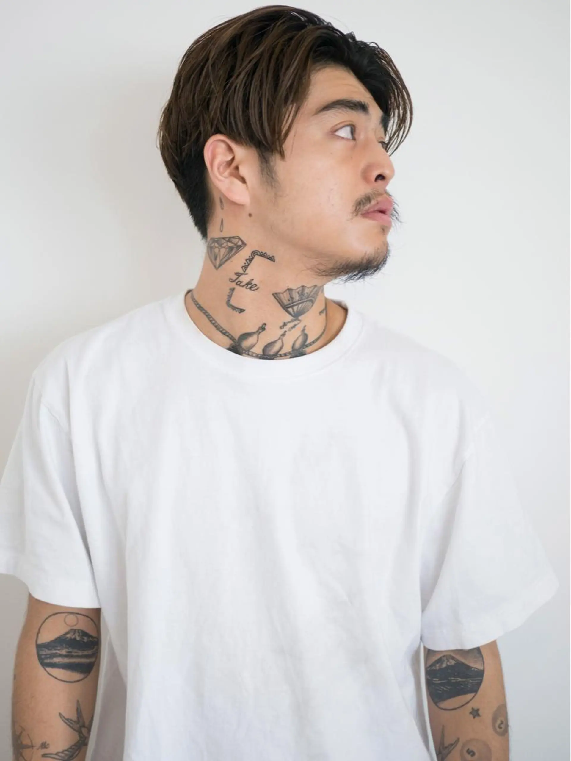 メンズ センターパート カット 渋谷メンズカット/ 工藤靖也のヘアスタイル