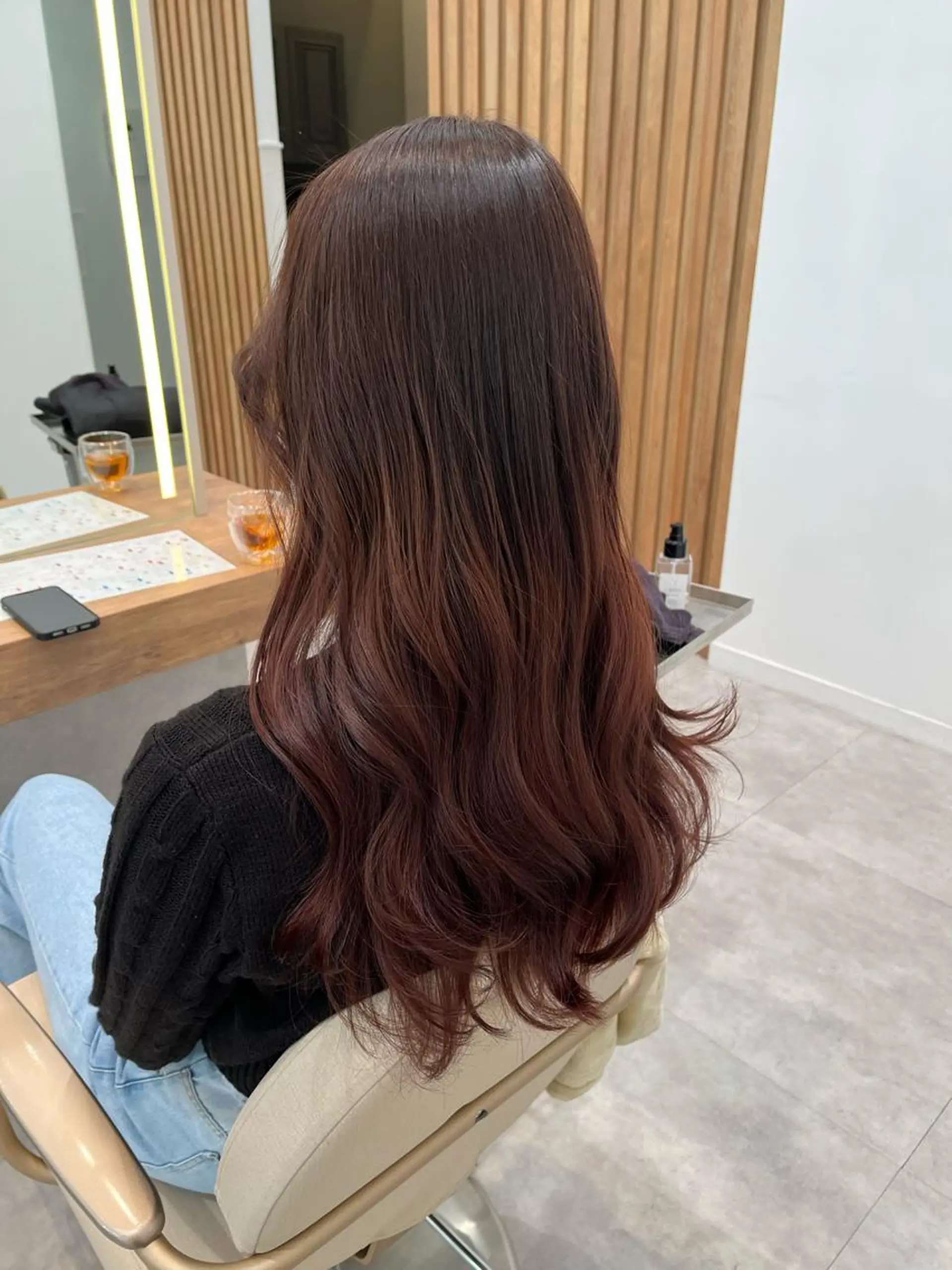 ロング 木野田 萌のヘアスタイル