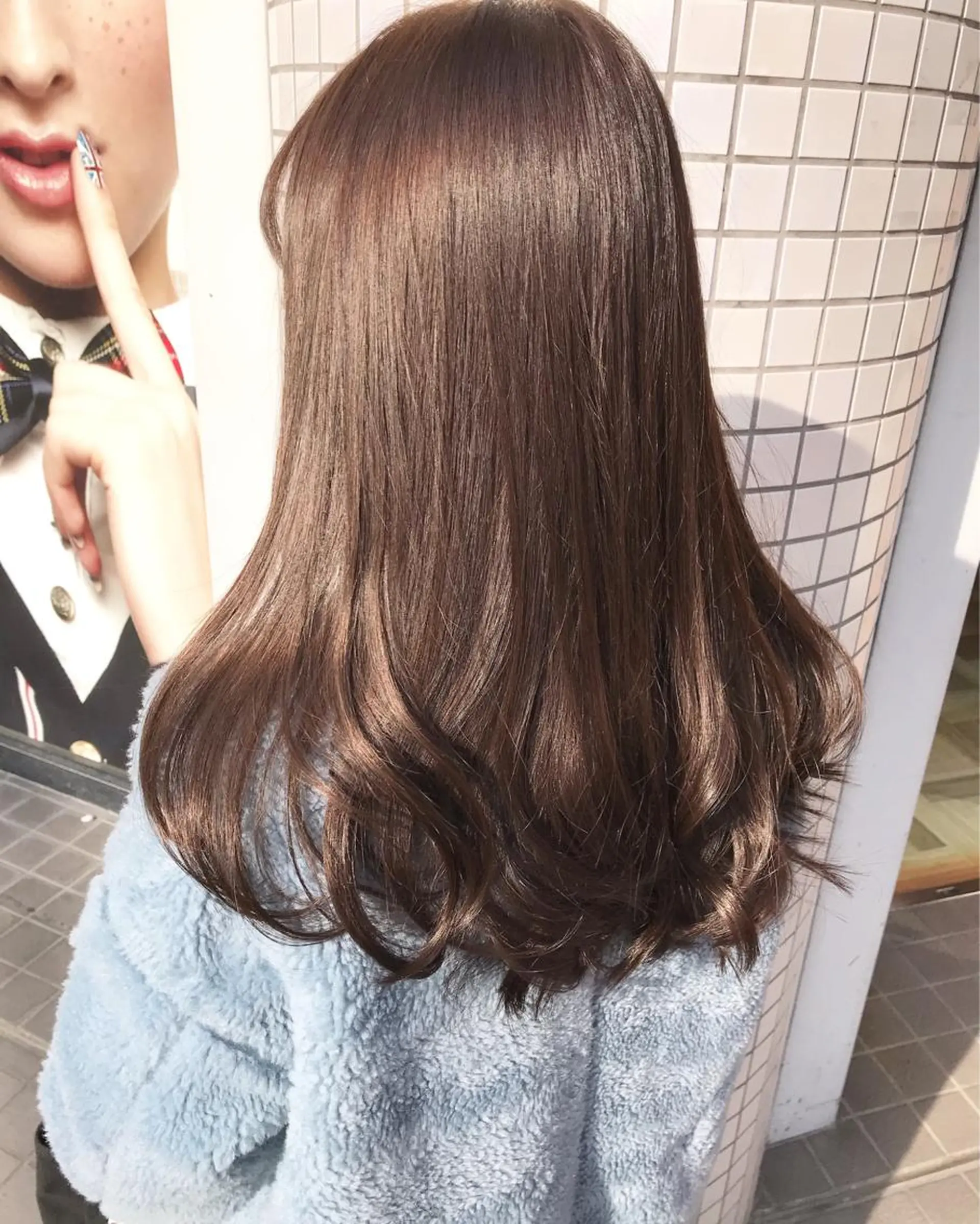 ミディアム 💎馴染むエクステ ×カラーTOMO💎のヘアスタイル