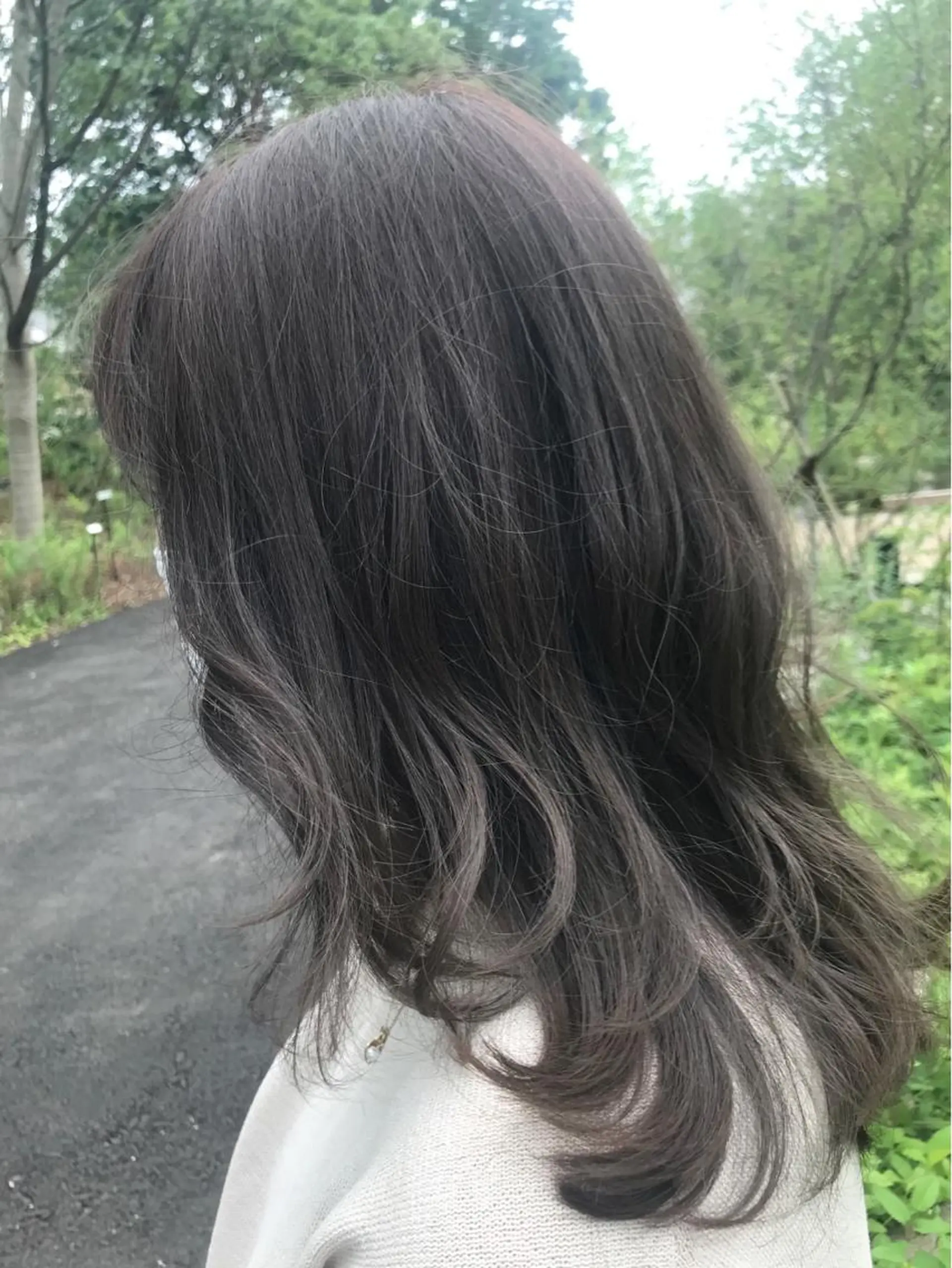 ミディアム カラー BEBE所属・ご新規様限定 透明感カラーKANAのヘアスタイル