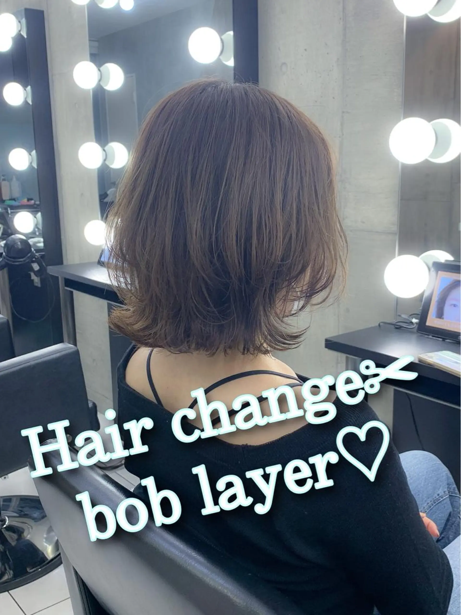 ミディアム youres hair 髪質改善トリートメント&ヘッドスパ  新宿三丁目店【ユアーズヘア】所属・🦋透明感カラー 👑NODOKA🦋のヘアスタイル