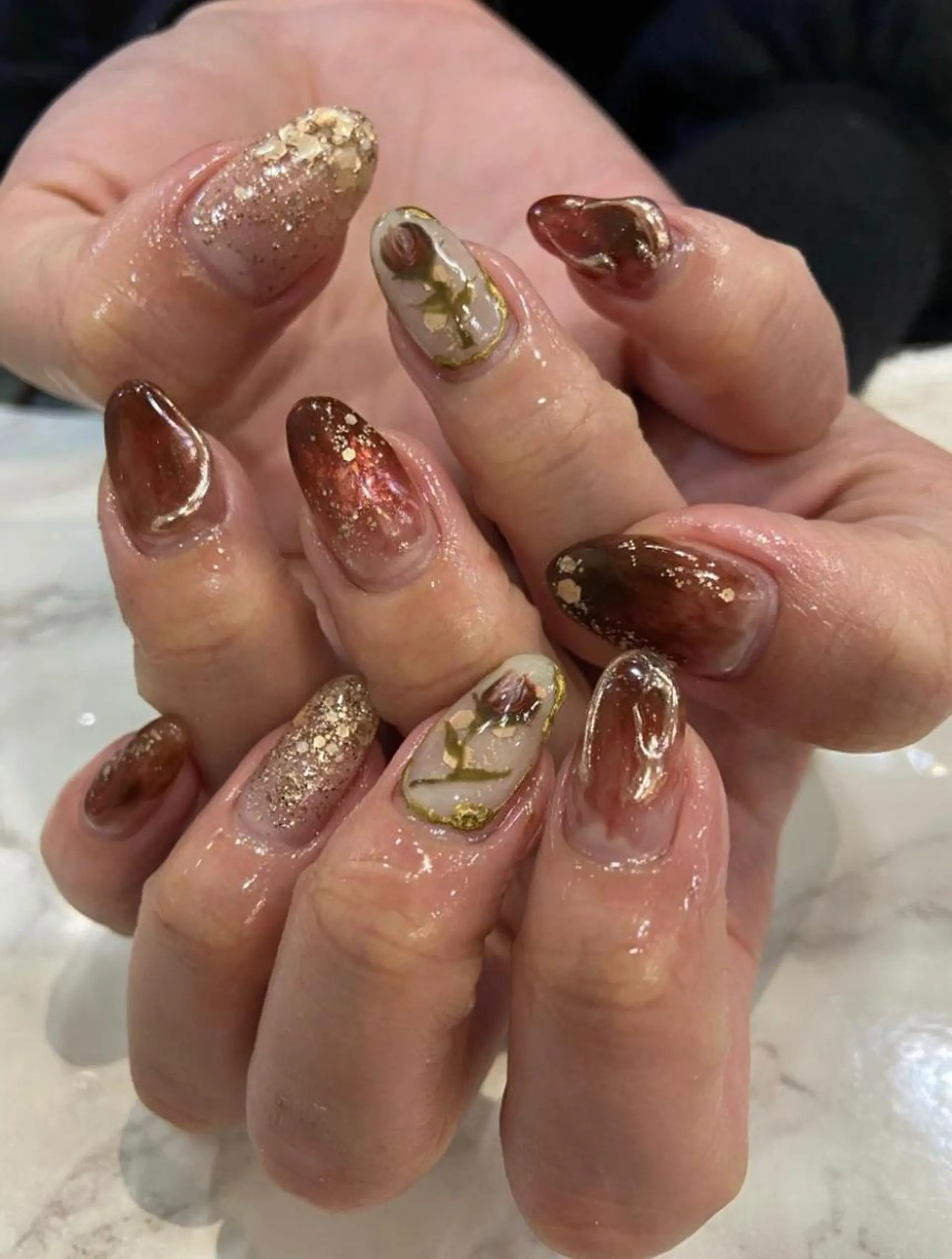 ネイル 🧸プルエクステ❤︎ ネイルKAO🧸のヘアスタイル