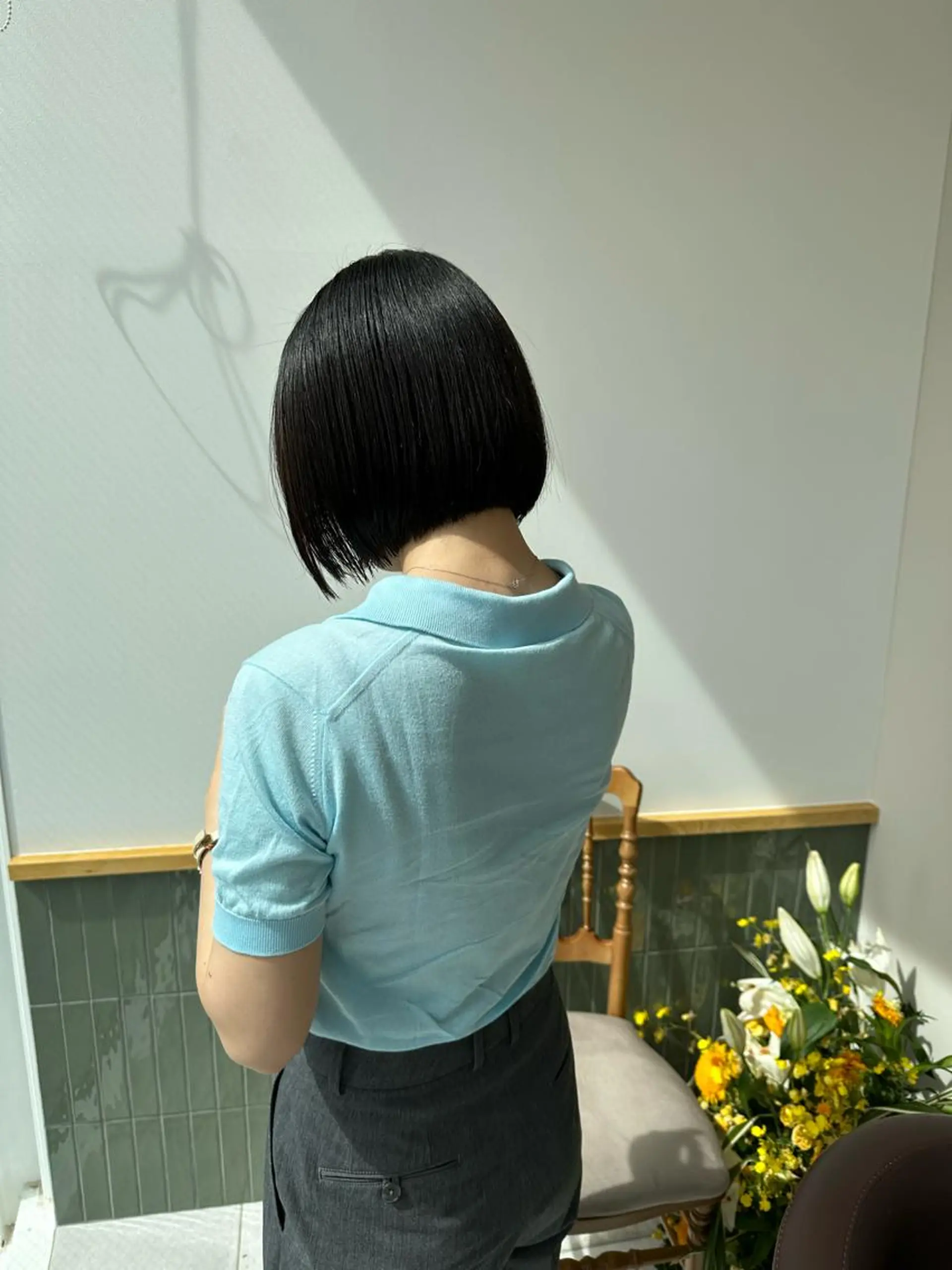 ショート カラー キッズ カット トリートメント ヘッドスパ ヘアセット オトナヘア🌸 harukaのヘアスタイル