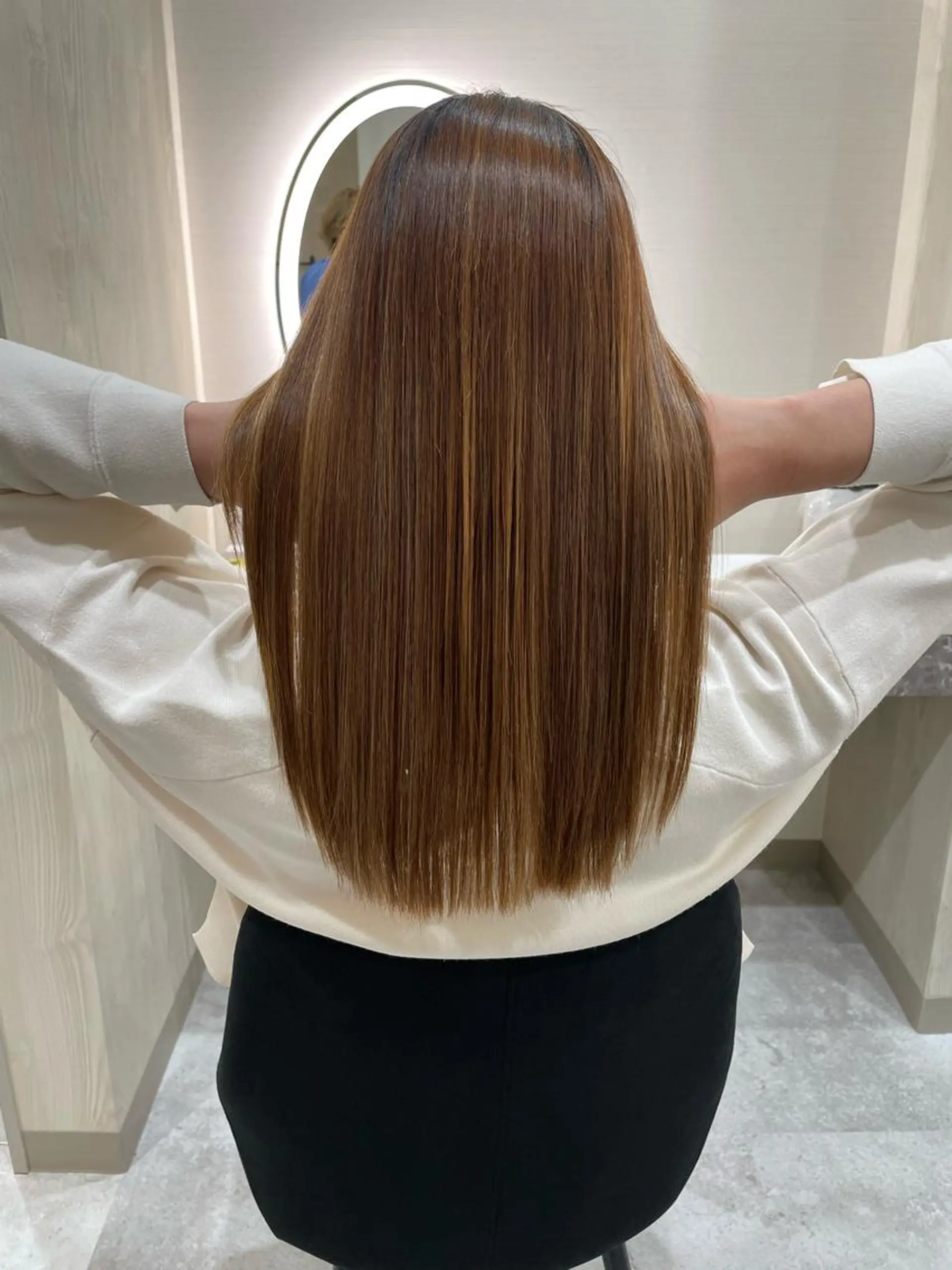 セミロング パーマ 渕崎 彩子のその他イメージ