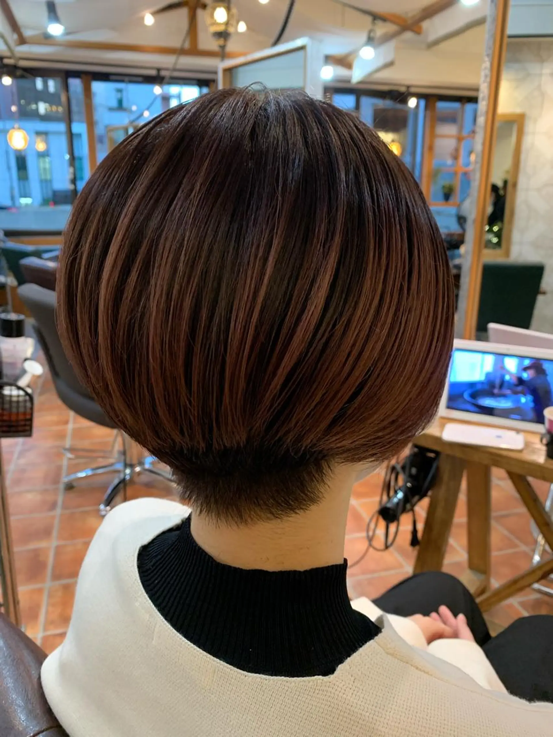 ショート カラー 新宿/美髪矯正 髪質改善/韓国風山本のヘアスタイル