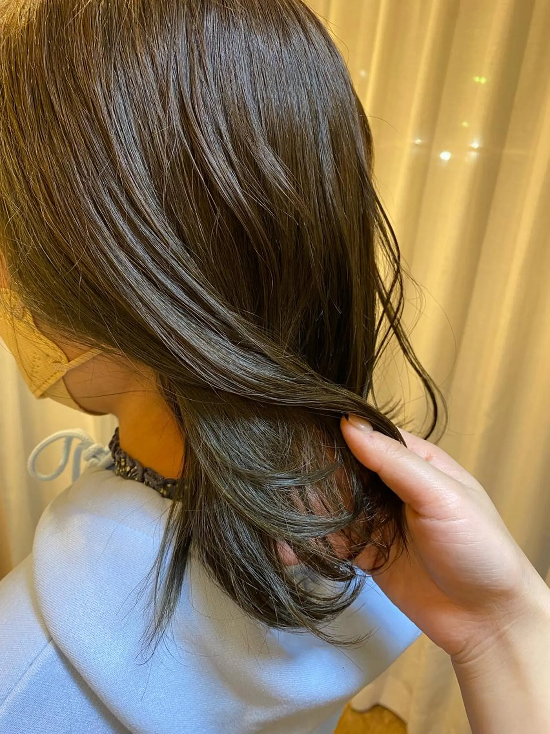 セミロング カラー nail chiaのネイルデザイン