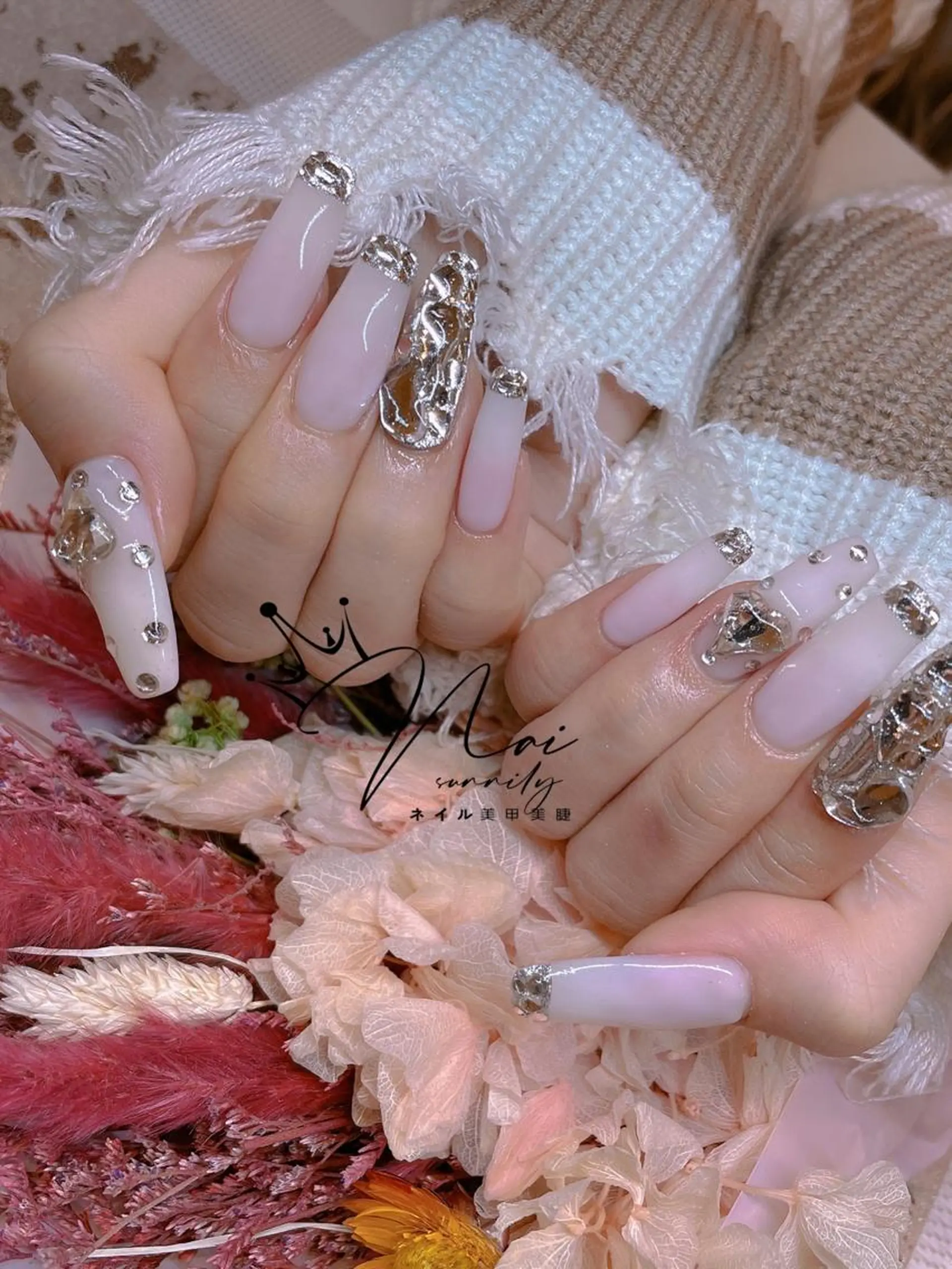 ネイル 長さだし専門店 M2　rikaのネイルデザイン