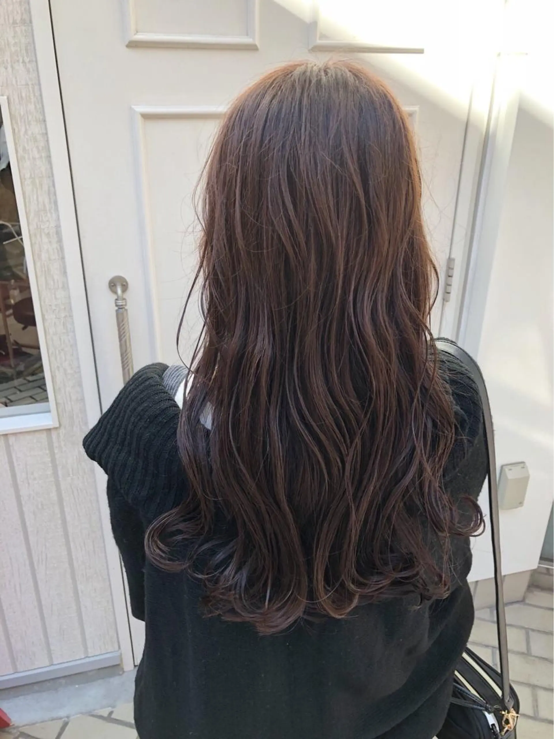 セミロング カラー ブラウンカラー カッパーブラウン 🫟Blanco🫟 Color&Careのヘアスタイル