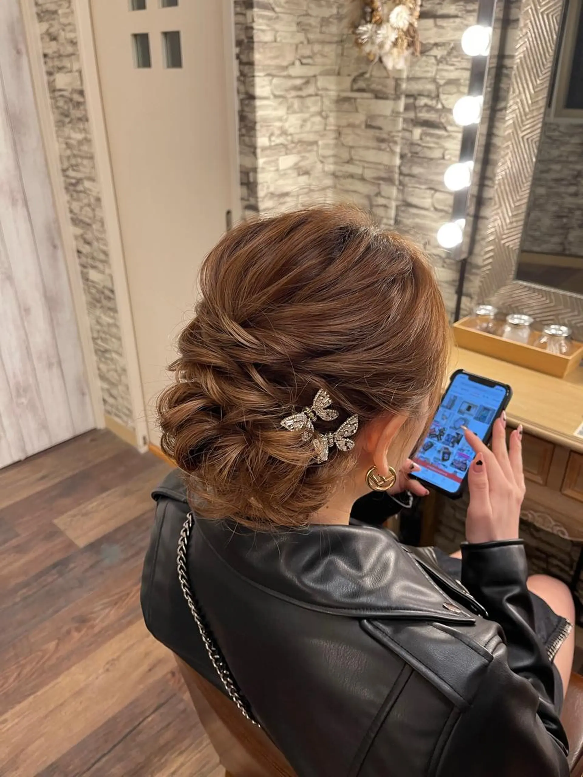 ロング ヘアアレンジ hair make  Lucciのヘアスタイル