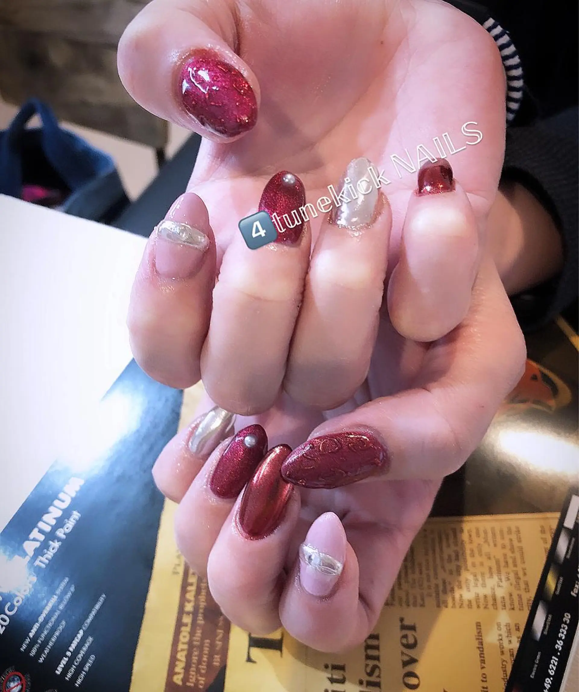 ネイル 4tunekick NAILS(フォーチュンキックネイルズ)所属・光森 淳子のネイルデザイン