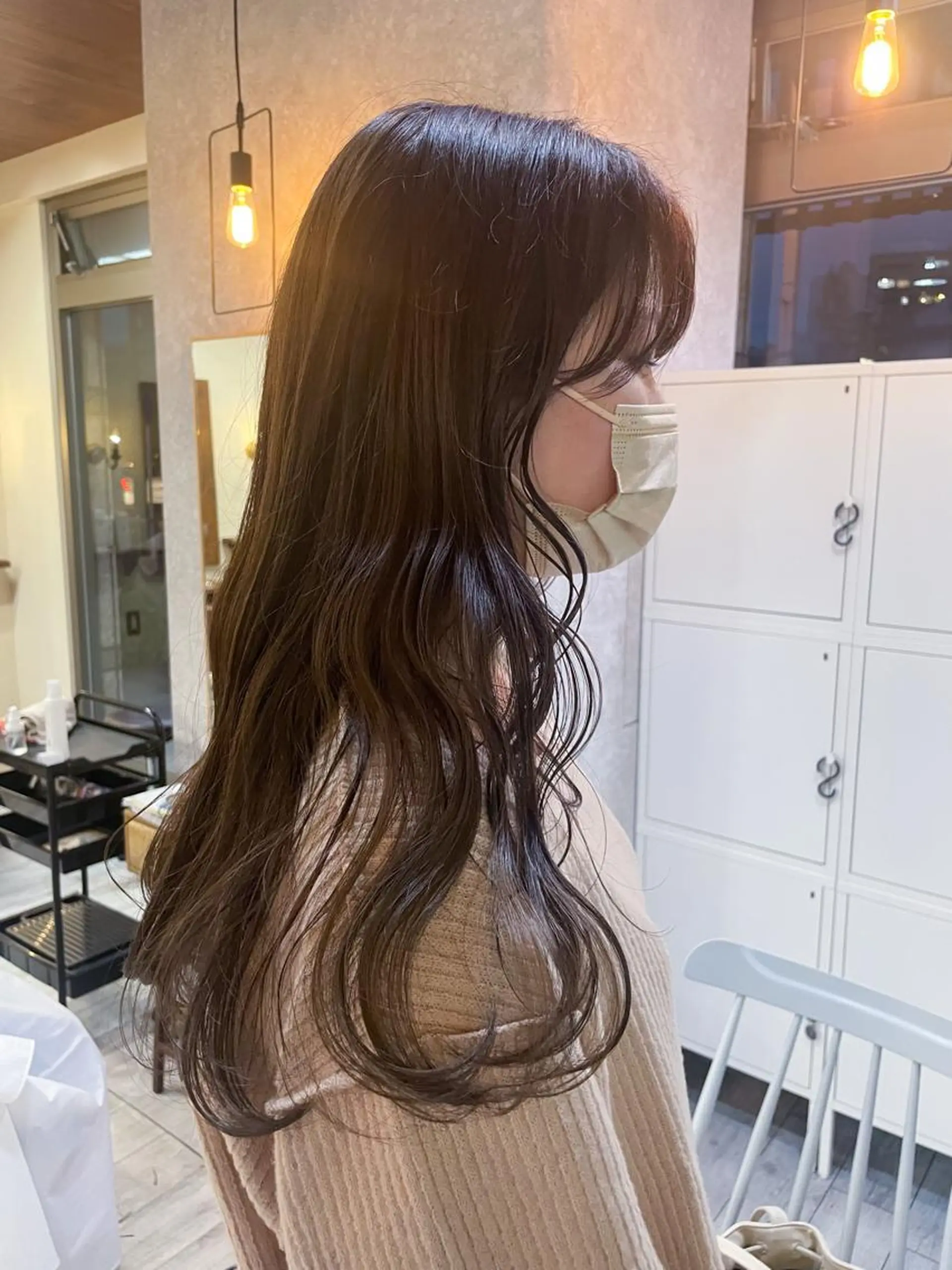 ロング カラー ヘアカラー トリートメント 高橋 みく/ minim 暖色のヘアスタイル