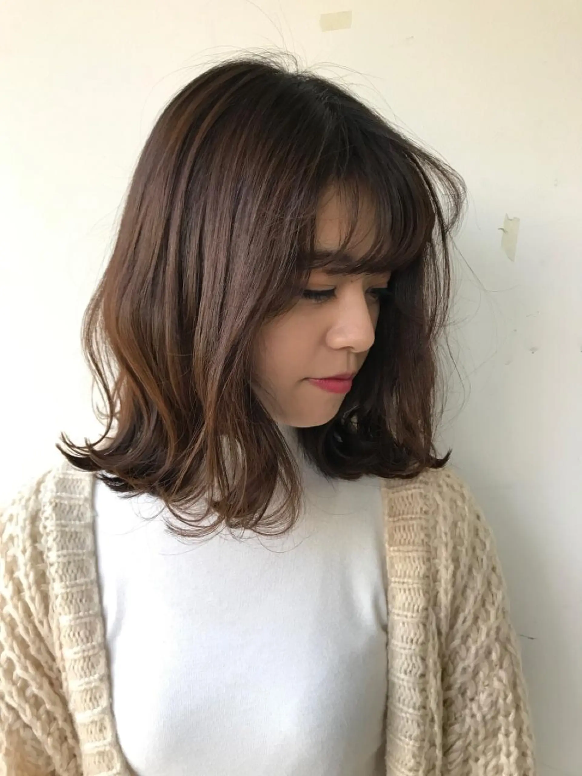 ミディアム カラー Utata  literie所属・🌷小野田 睦🌷のヘアスタイル