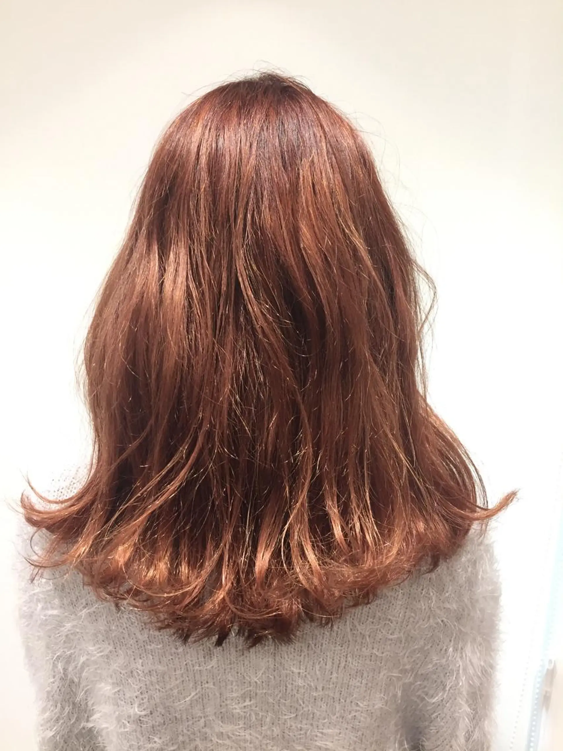 セミロング カラー ヘアアレンジ ベージュカラー ピンクカラー ピンクベージュ メンズパーマ特化/ KAORU/店長のヘアスタイル