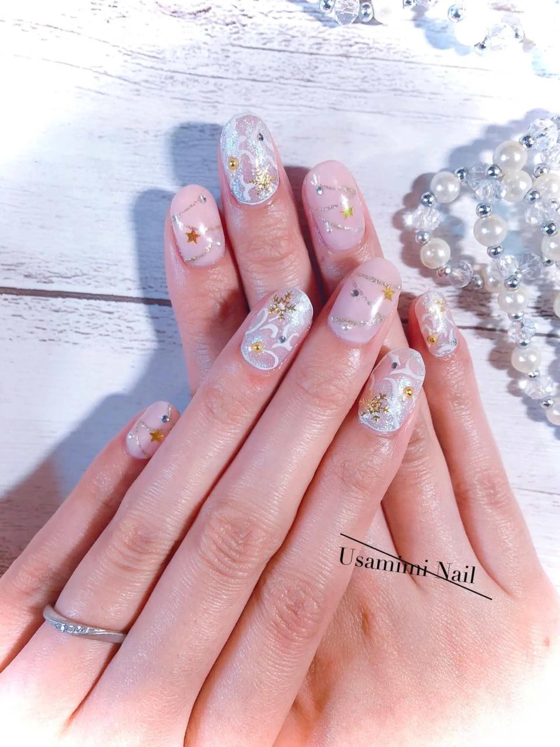 ネイル ハンドネイル USAMiMi 🐰💕のネイルデザイン