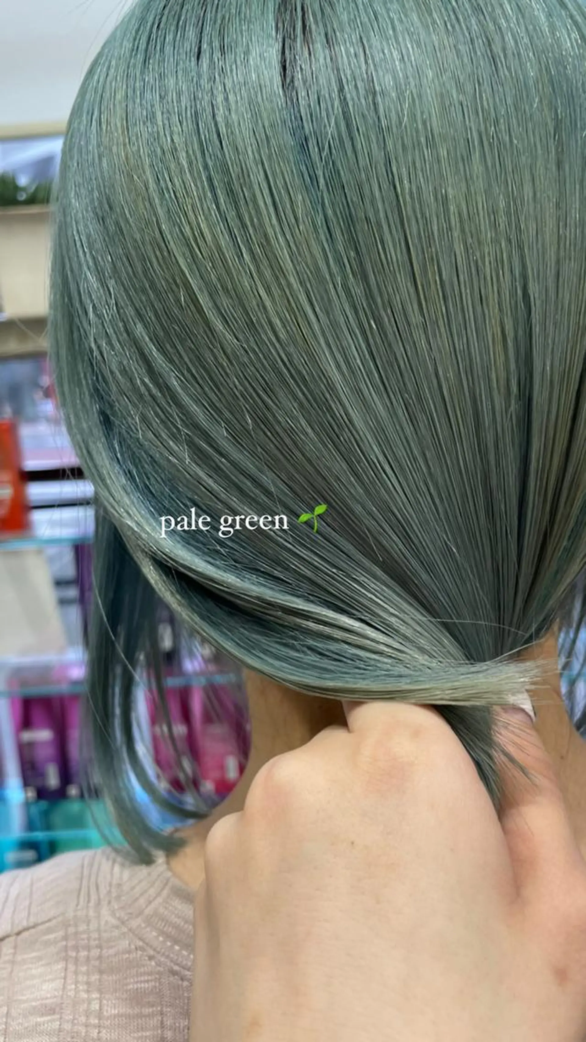 ミディアム 韓国ハイトーン🦋 hikariのヘアスタイル