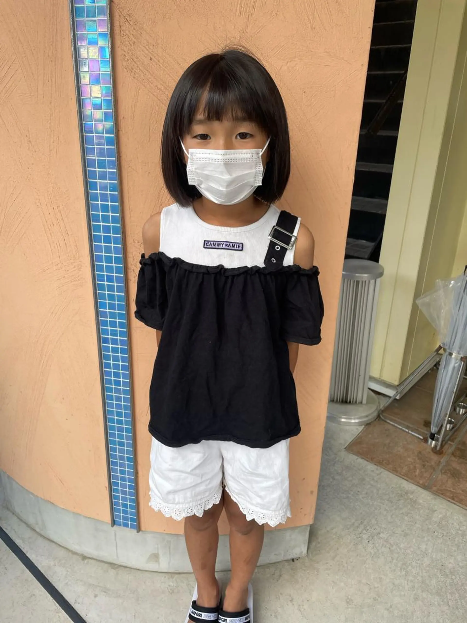 ショート キッズ カット 徳留 もも花のヘアスタイル