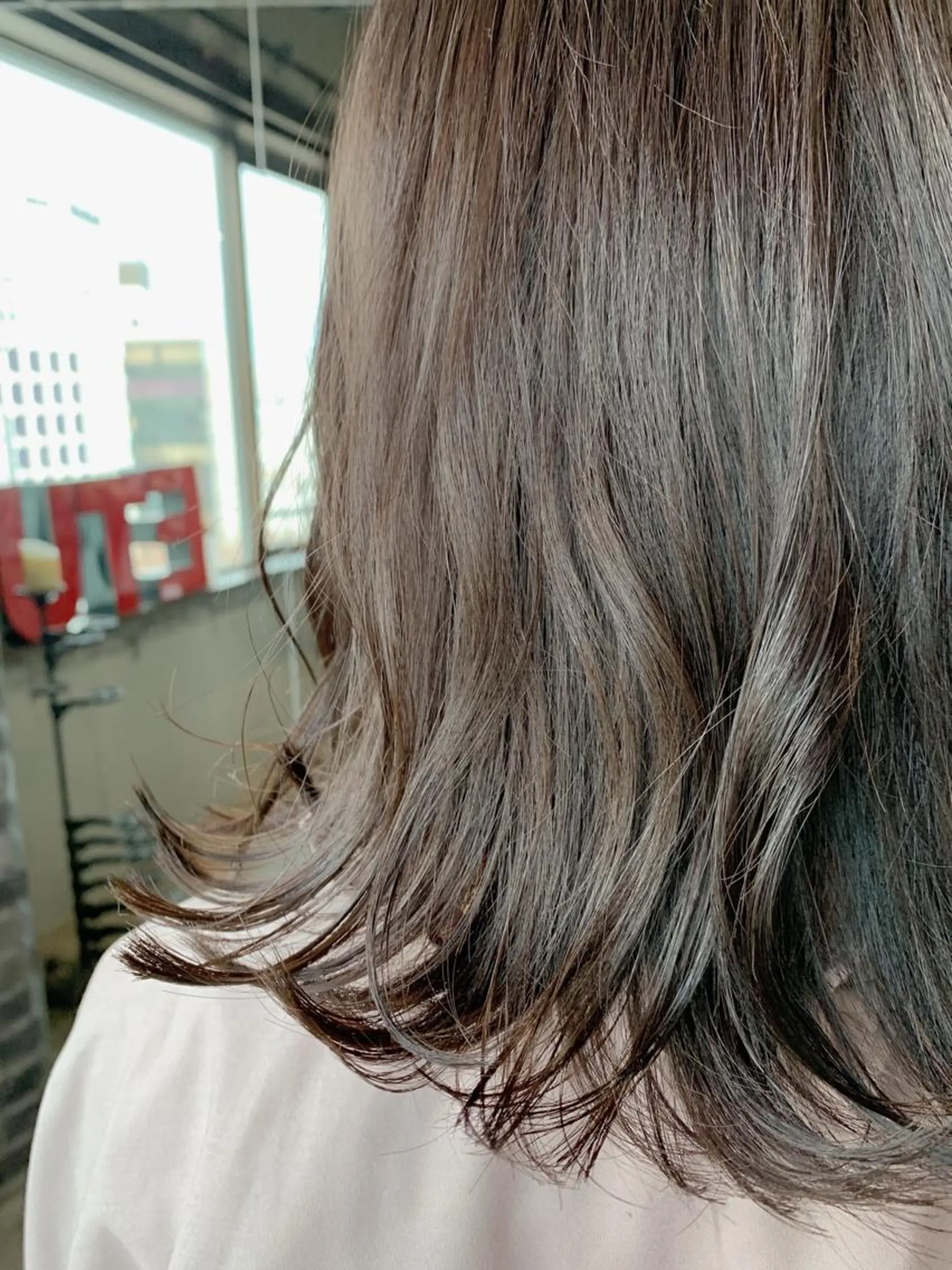 ミディアム カラー パーマ 代表 中島貴志のヘアスタイル